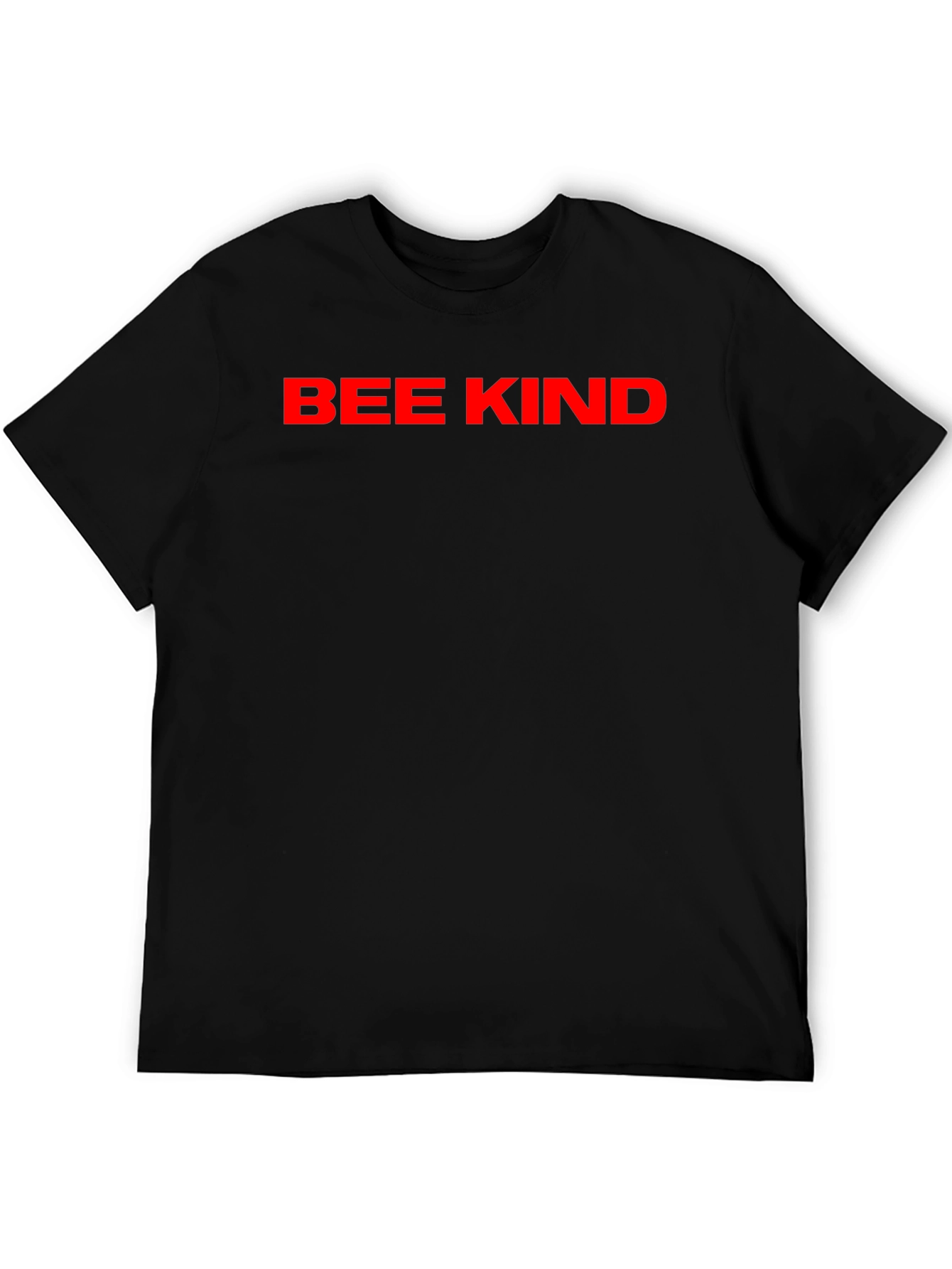 Bee Kind Black T-Shirt - Positive Message