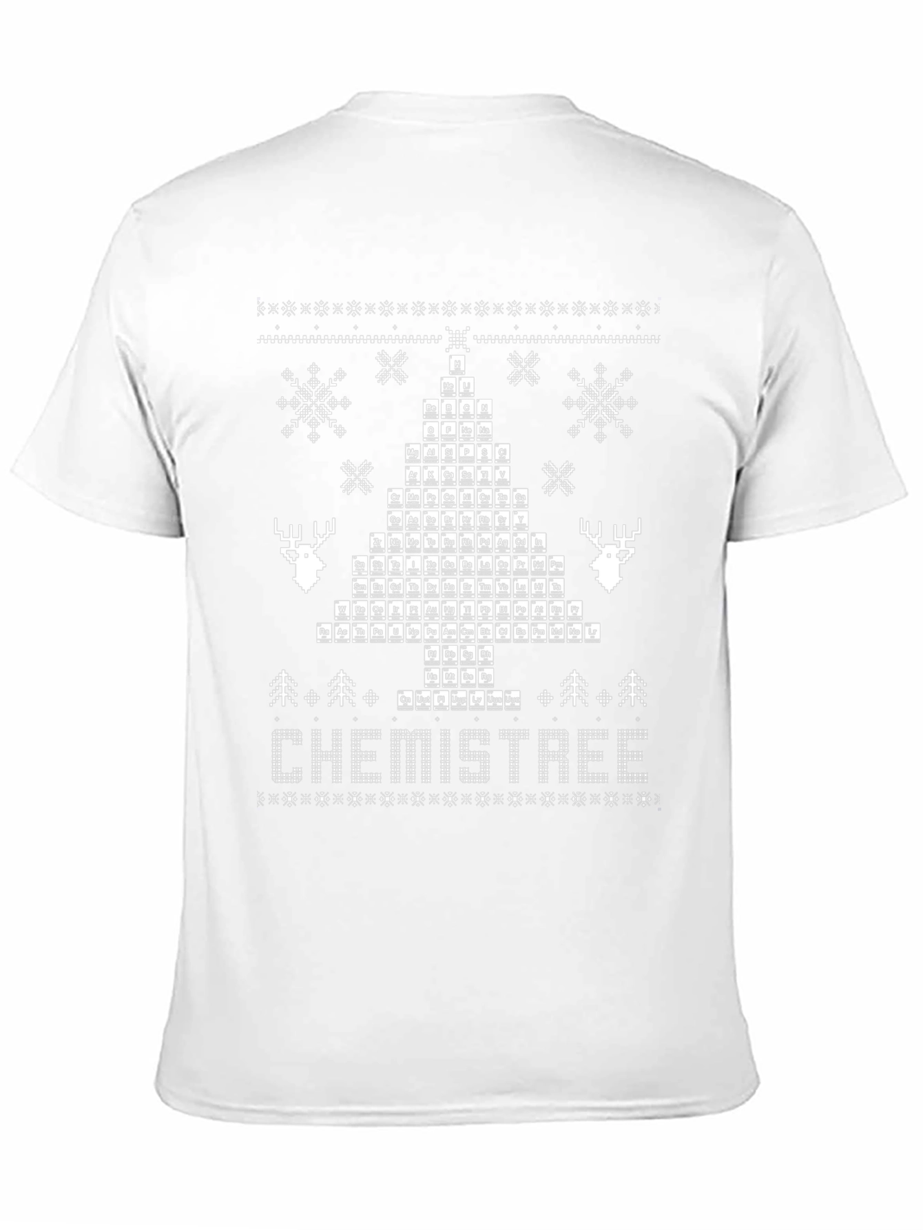 Chemistree Periodic Table Christmas T-Shirt