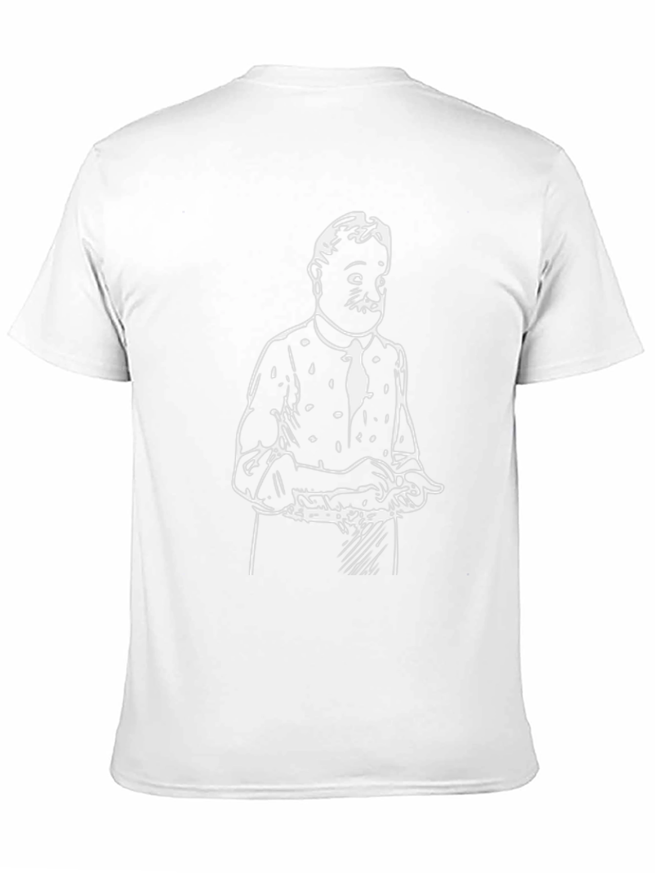 Retro Cartoon Black Graphic Tee