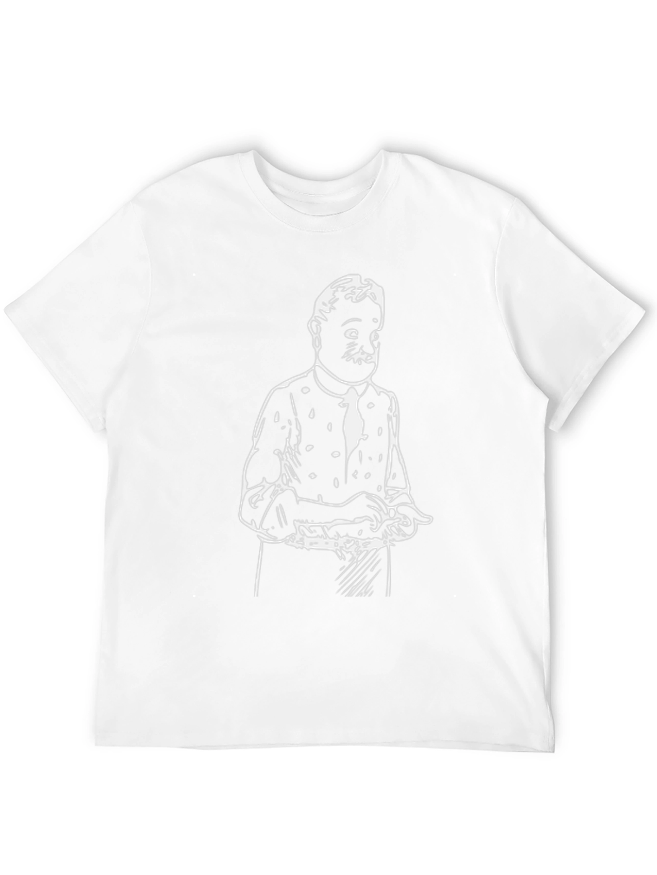 Retro Cartoon Black Graphic Tee