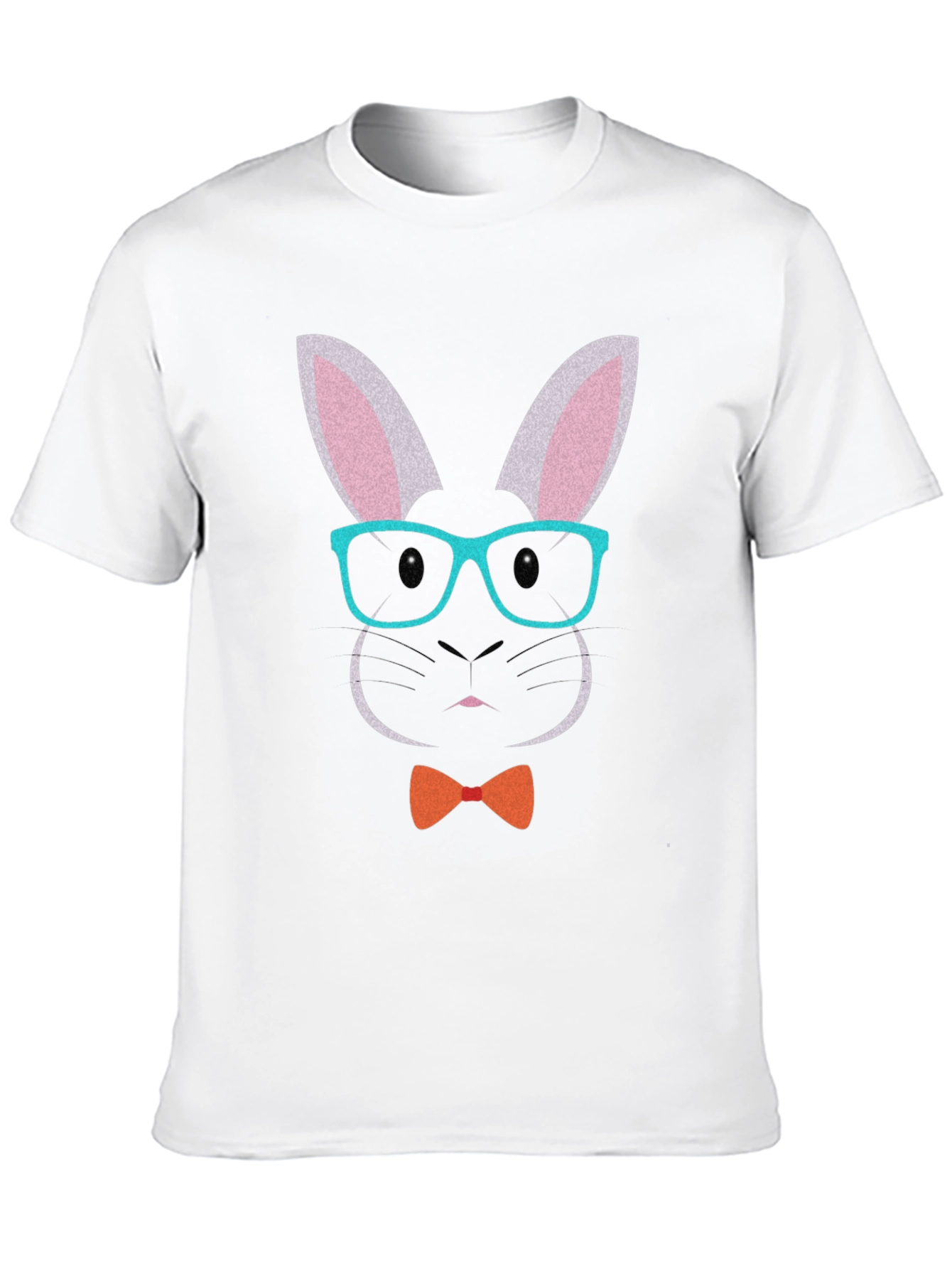 Funny Bunny Face T-Shirt - Easter Apparel