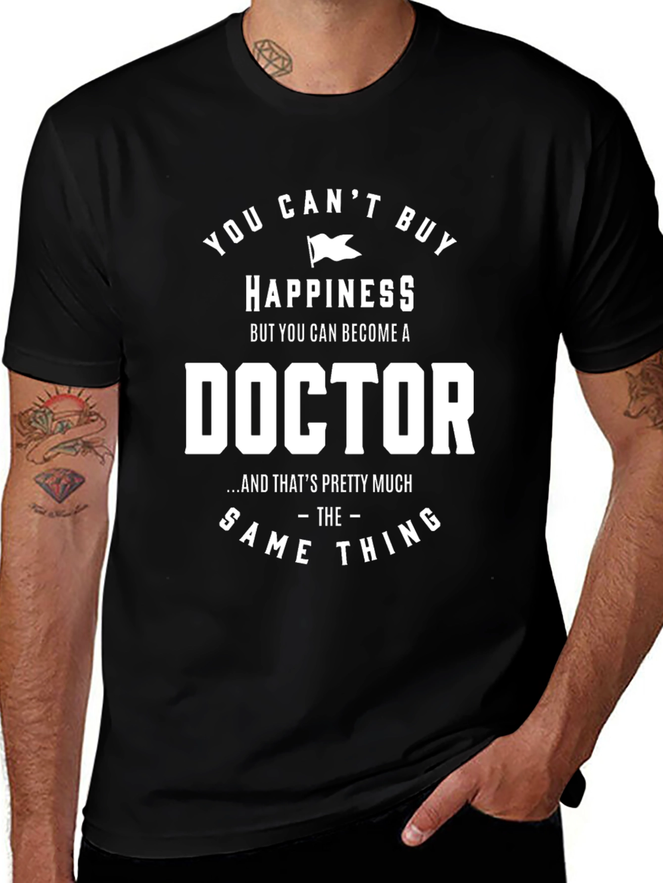 Funny Doctor T-Shirt - Happiness Gift