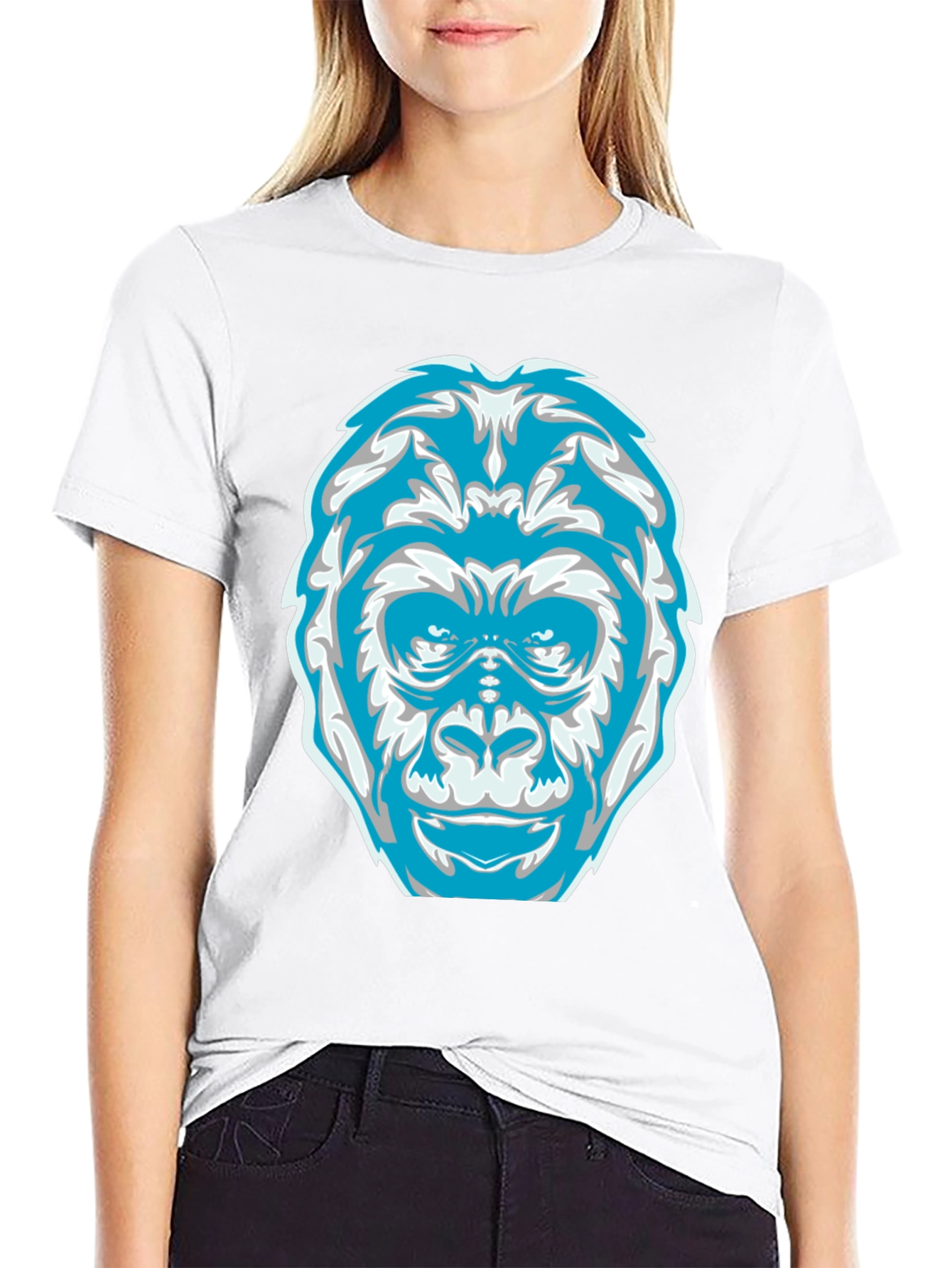 Cool Gorilla Graphic Tee - Mens Black T-Shirt
