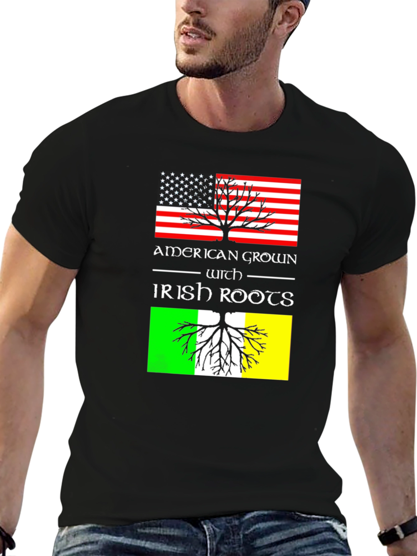 American Grown Irish Roots T-Shirt