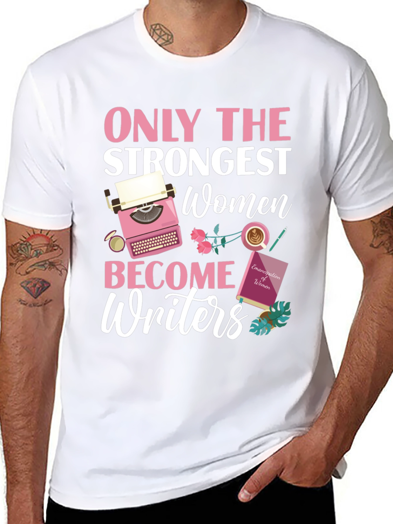 Strong Women Writers T-Shirt