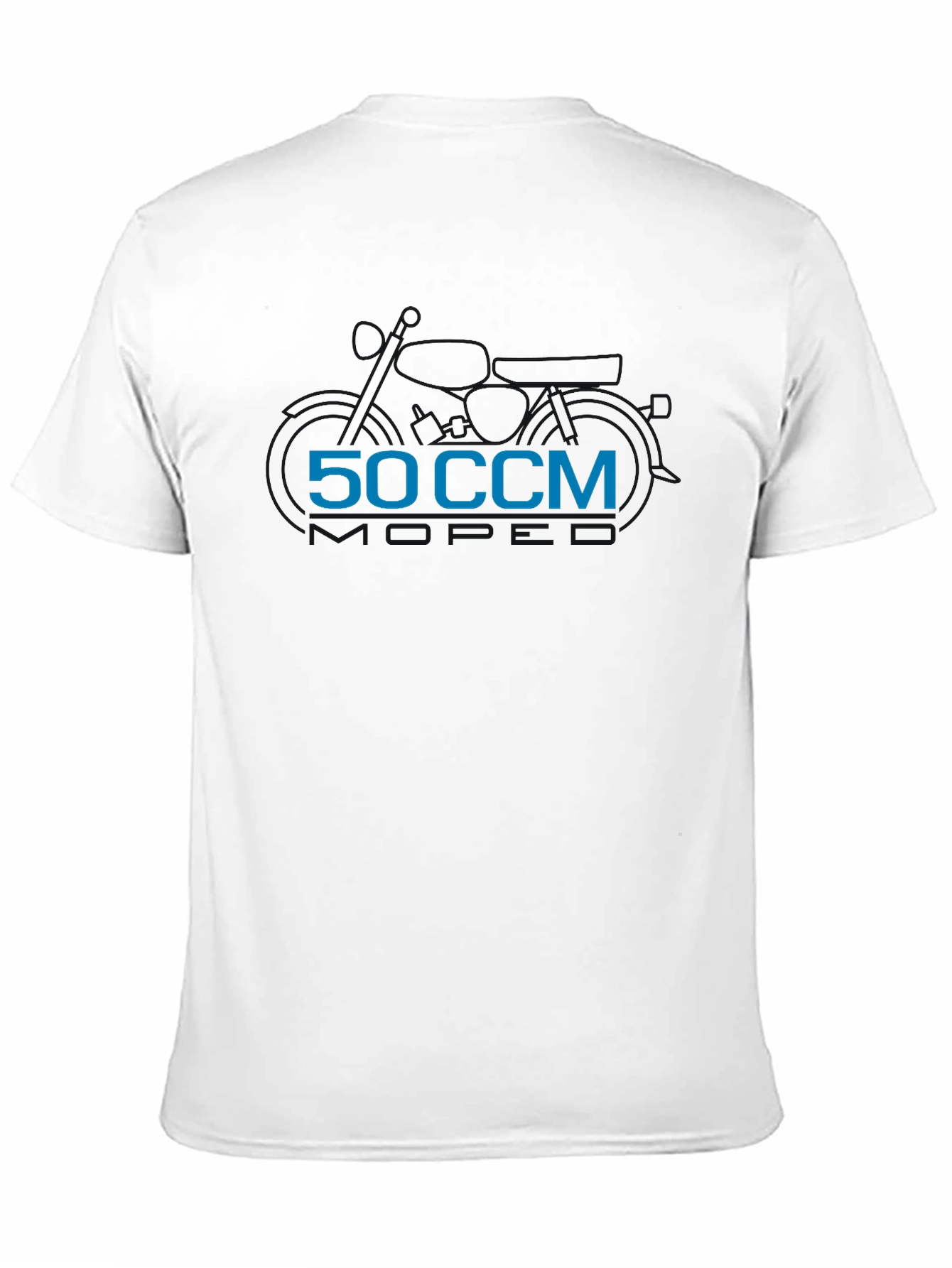 50 CCM Motorcycle T-Shirt - Black