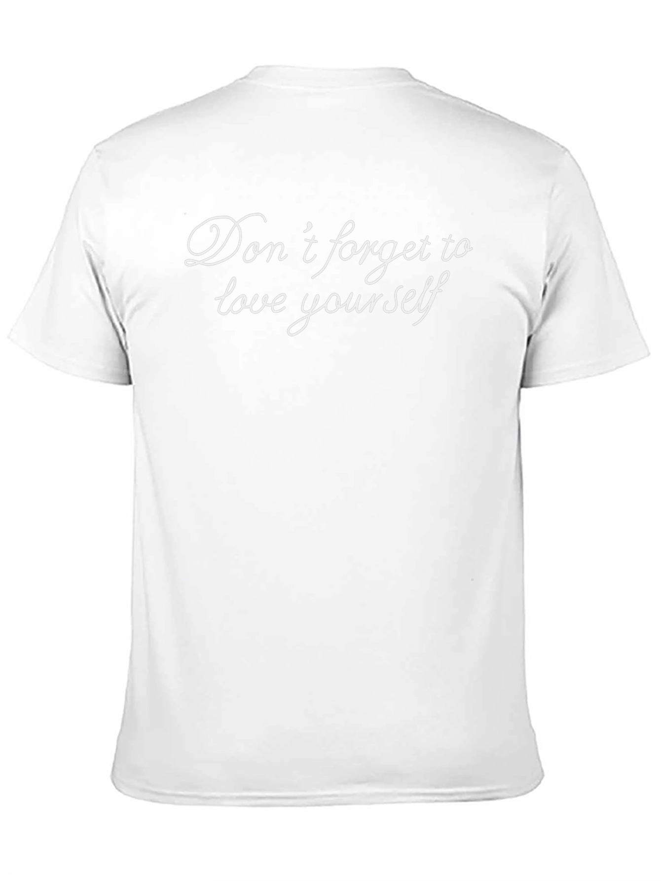 Love Yourself Graphic Tee - Black Unisex T-Shirt