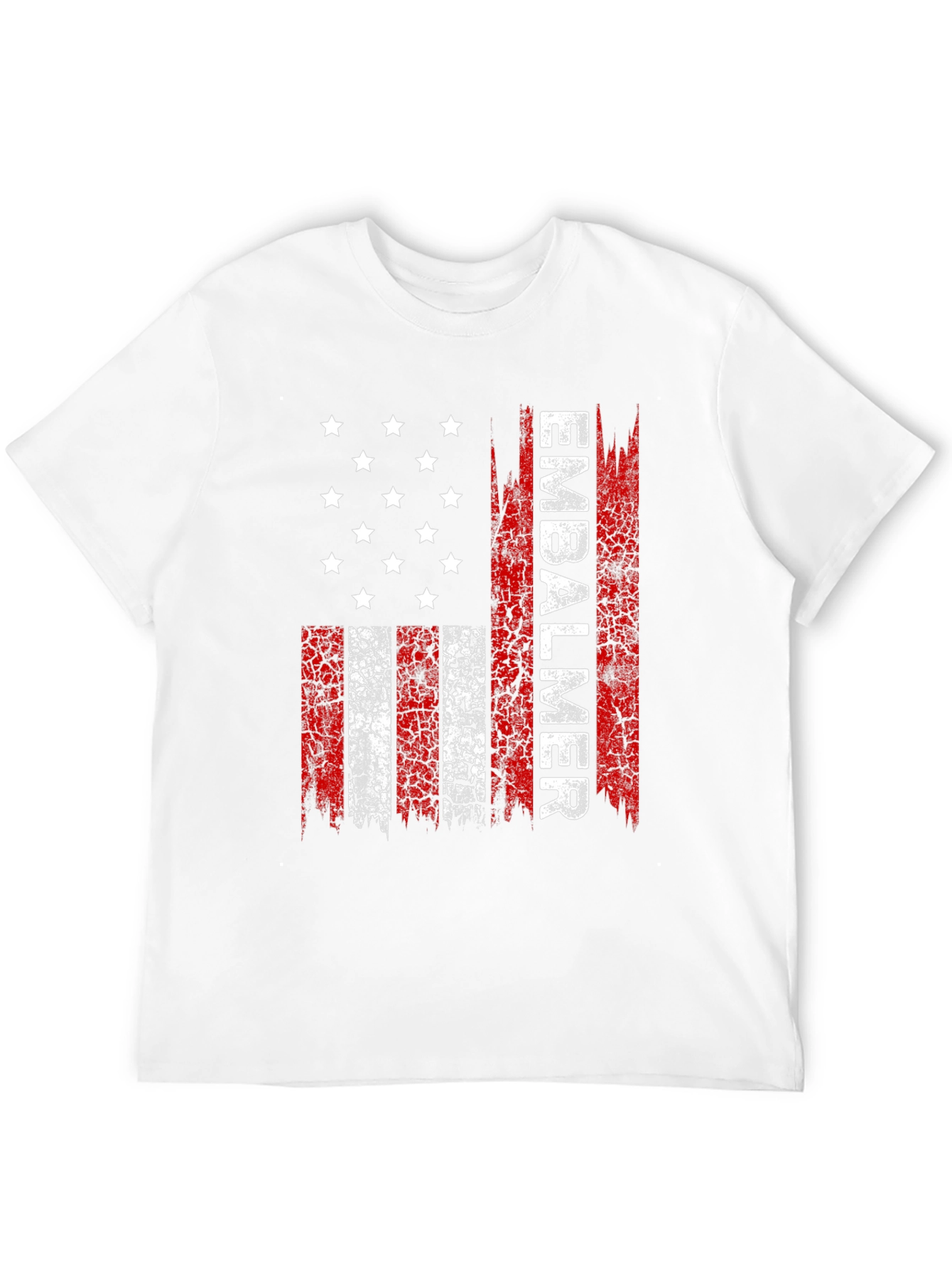 Embalmer American Flag Graphic Tee