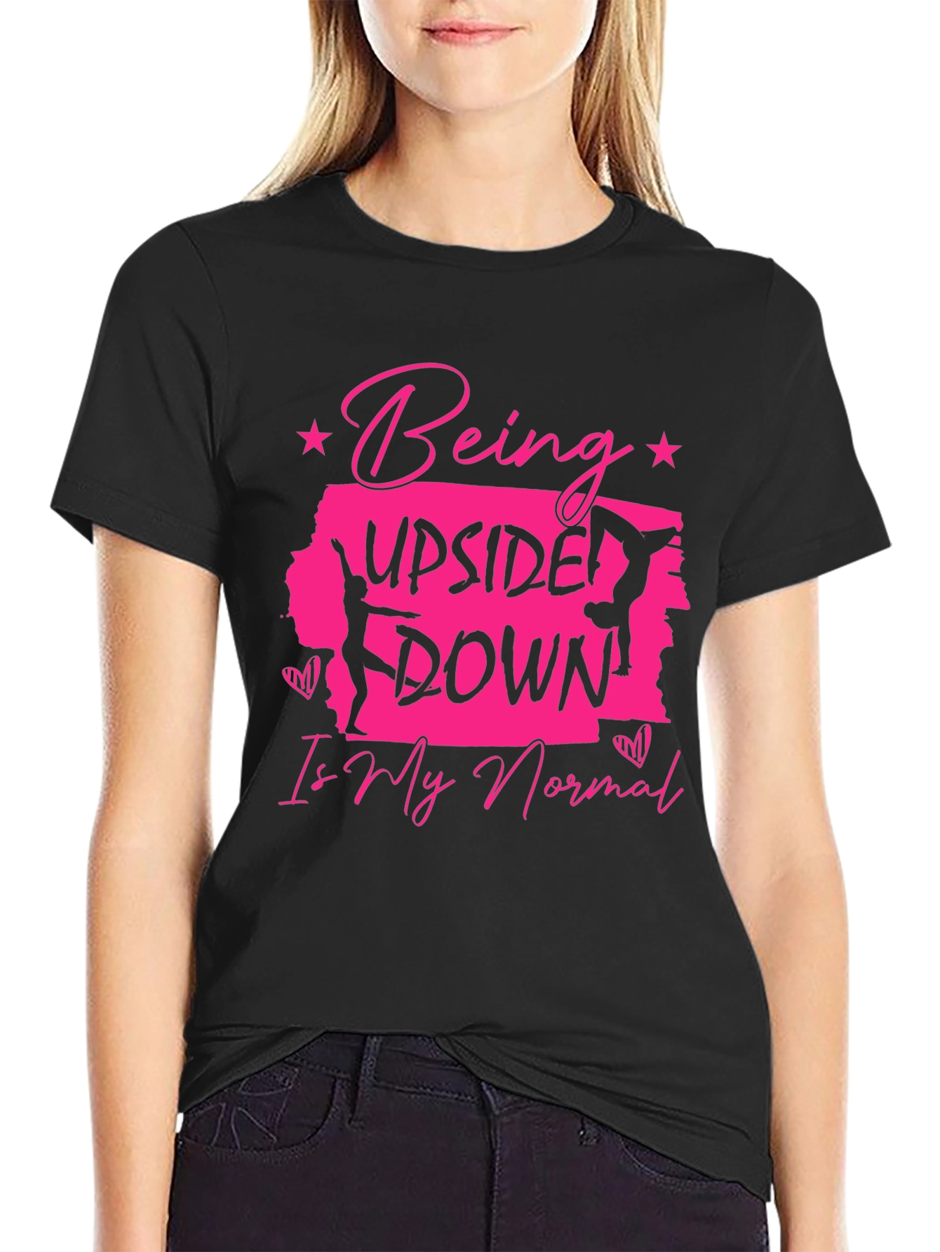 Upside Down Gymnast T-Shirt