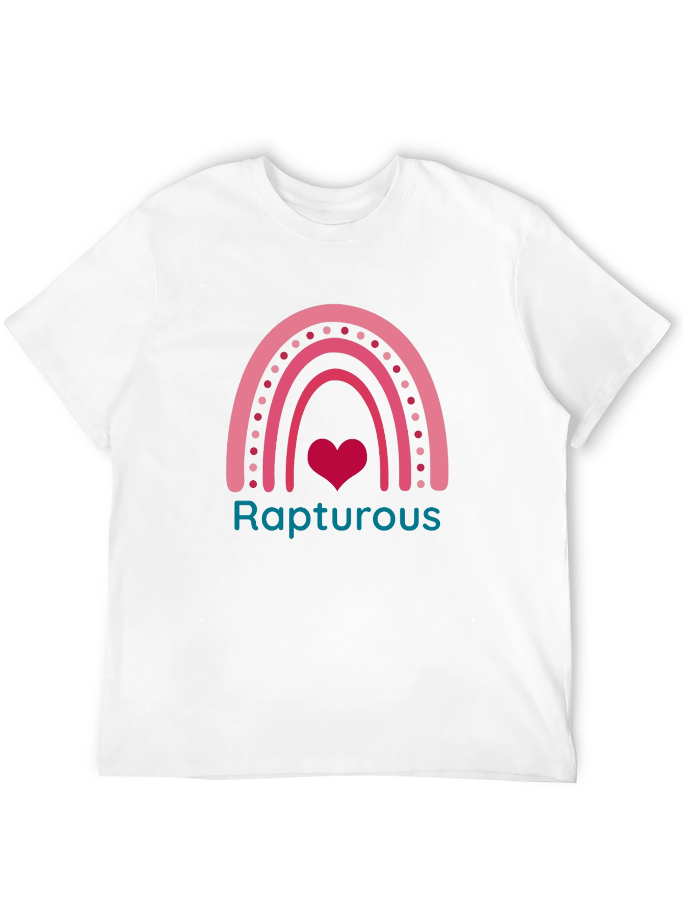 Rapturous Rainbow Heart Graphic Tee