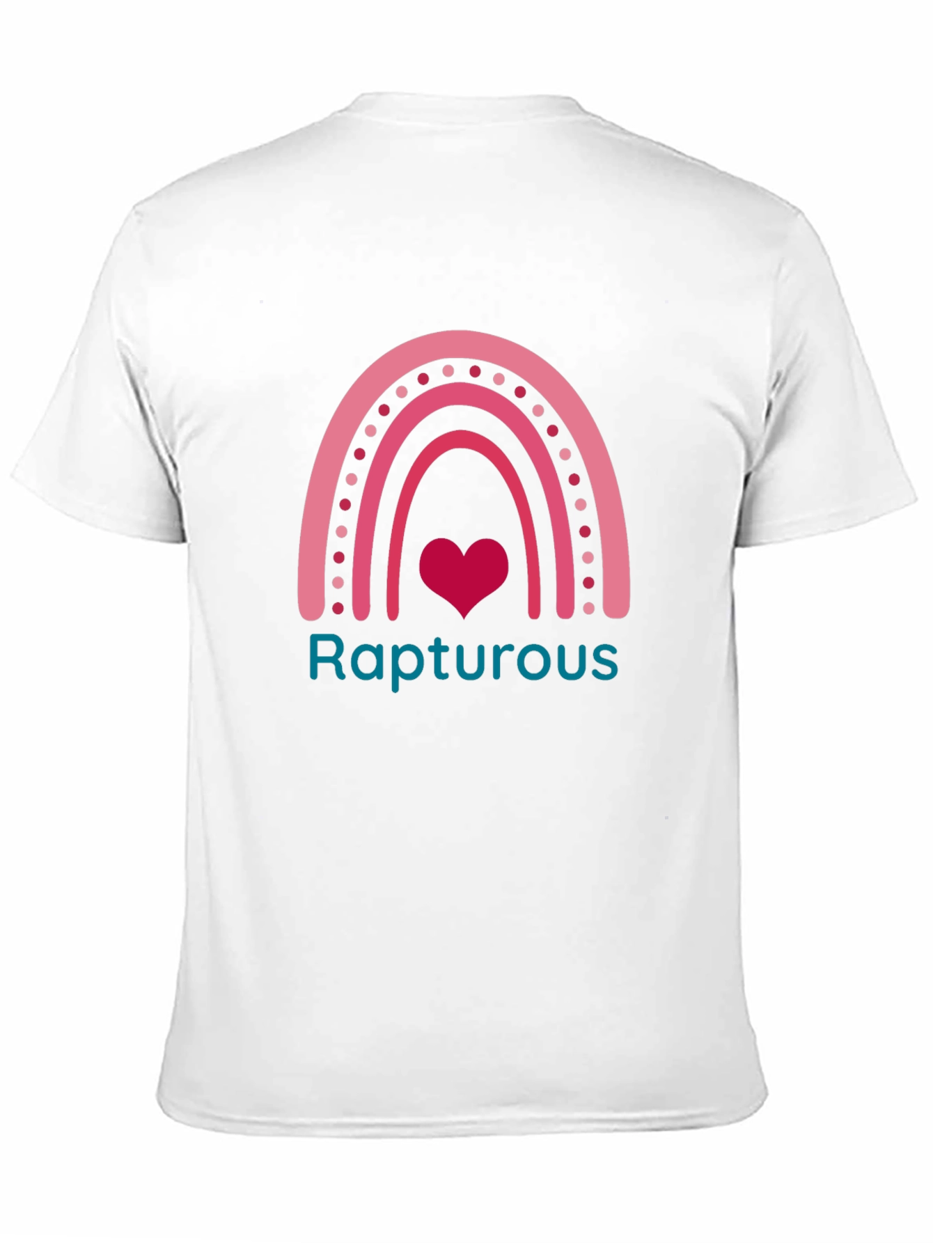 Rapturous Rainbow Heart Graphic Tee