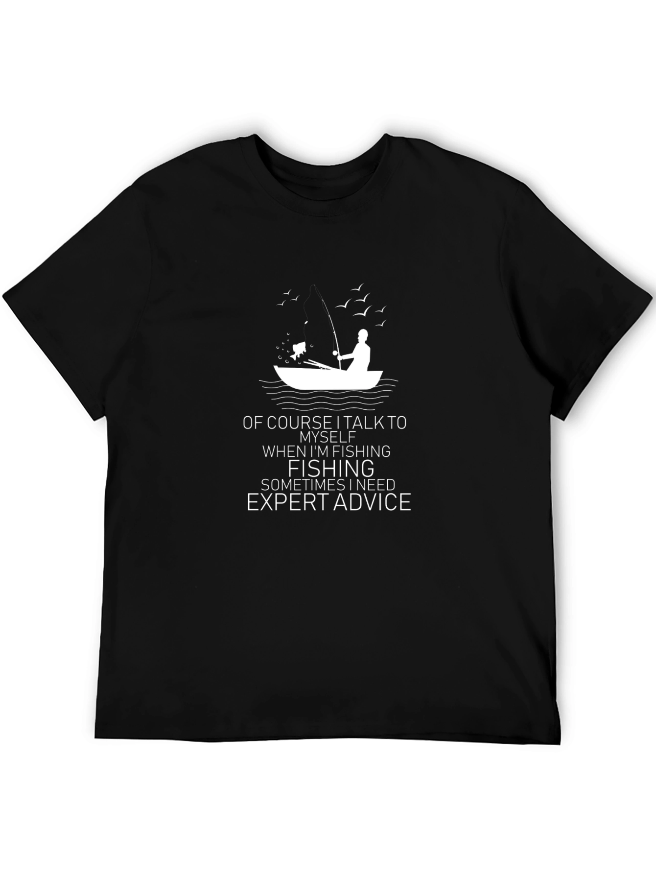 Fishing Expert Advice Graphic Tee