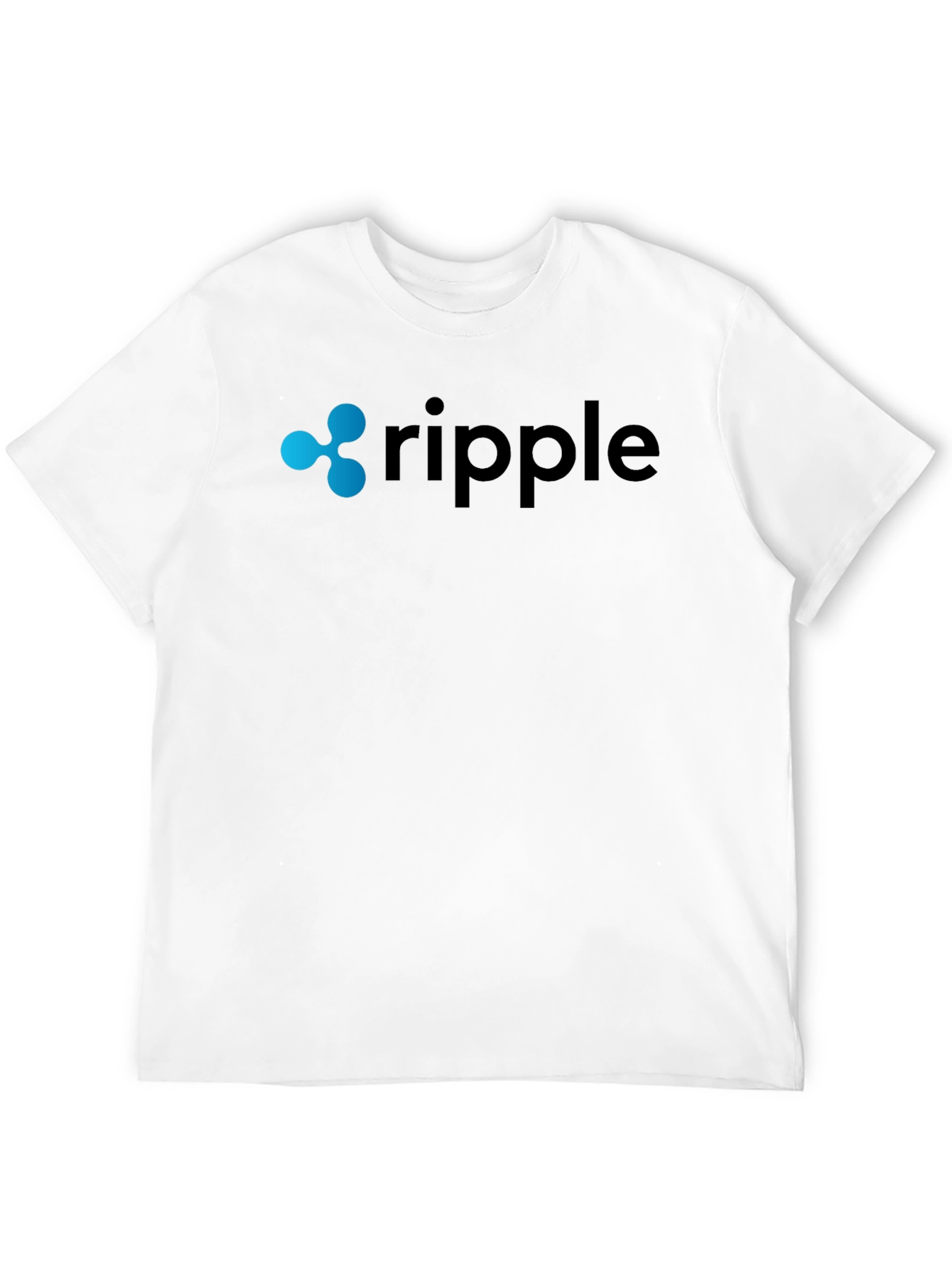 Ripple Crypto Black T-Shirt for Men