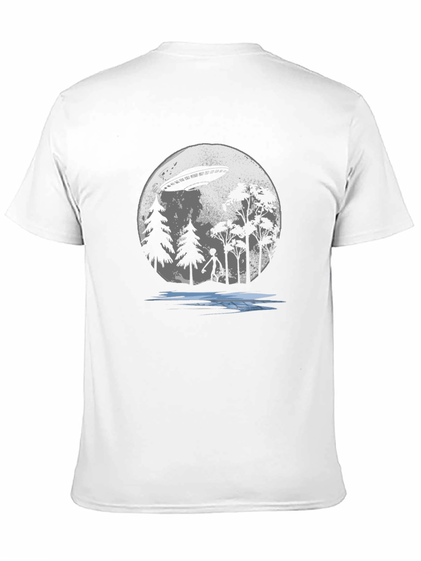 UFO Abduction T-Shirt - Sci-Fi Alien Tee