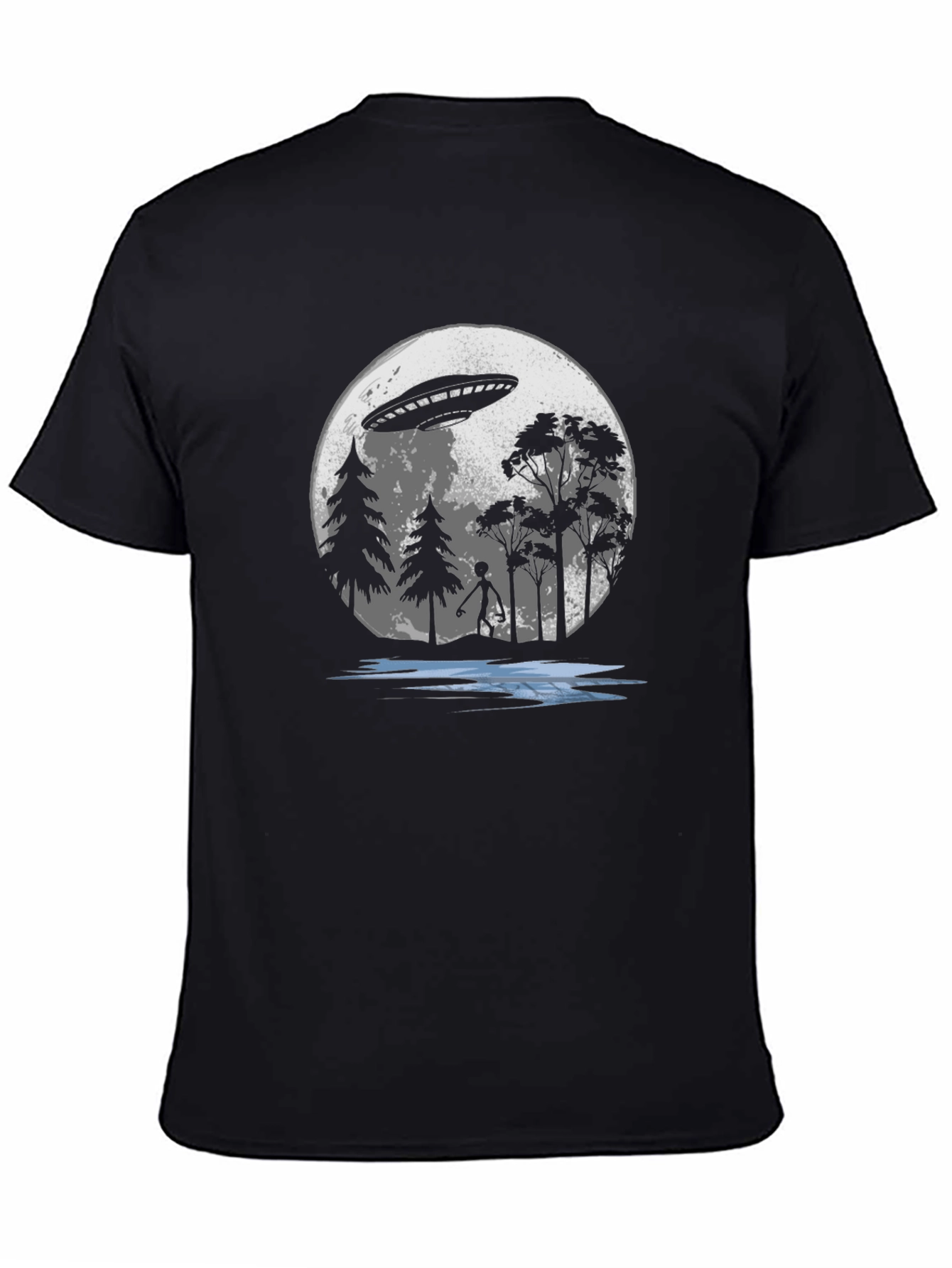 UFO Abduction T-Shirt - Sci-Fi Alien Tee