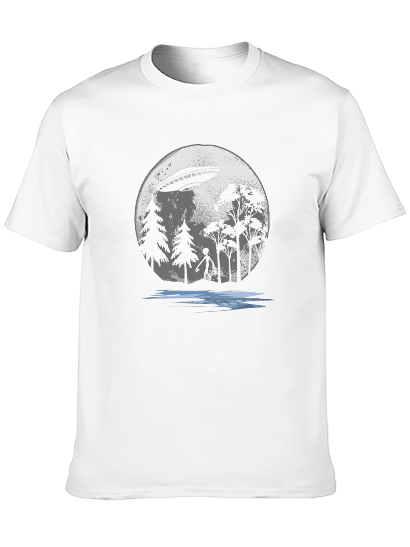 UFO Abduction T-Shirt - Sci-Fi Alien Tee