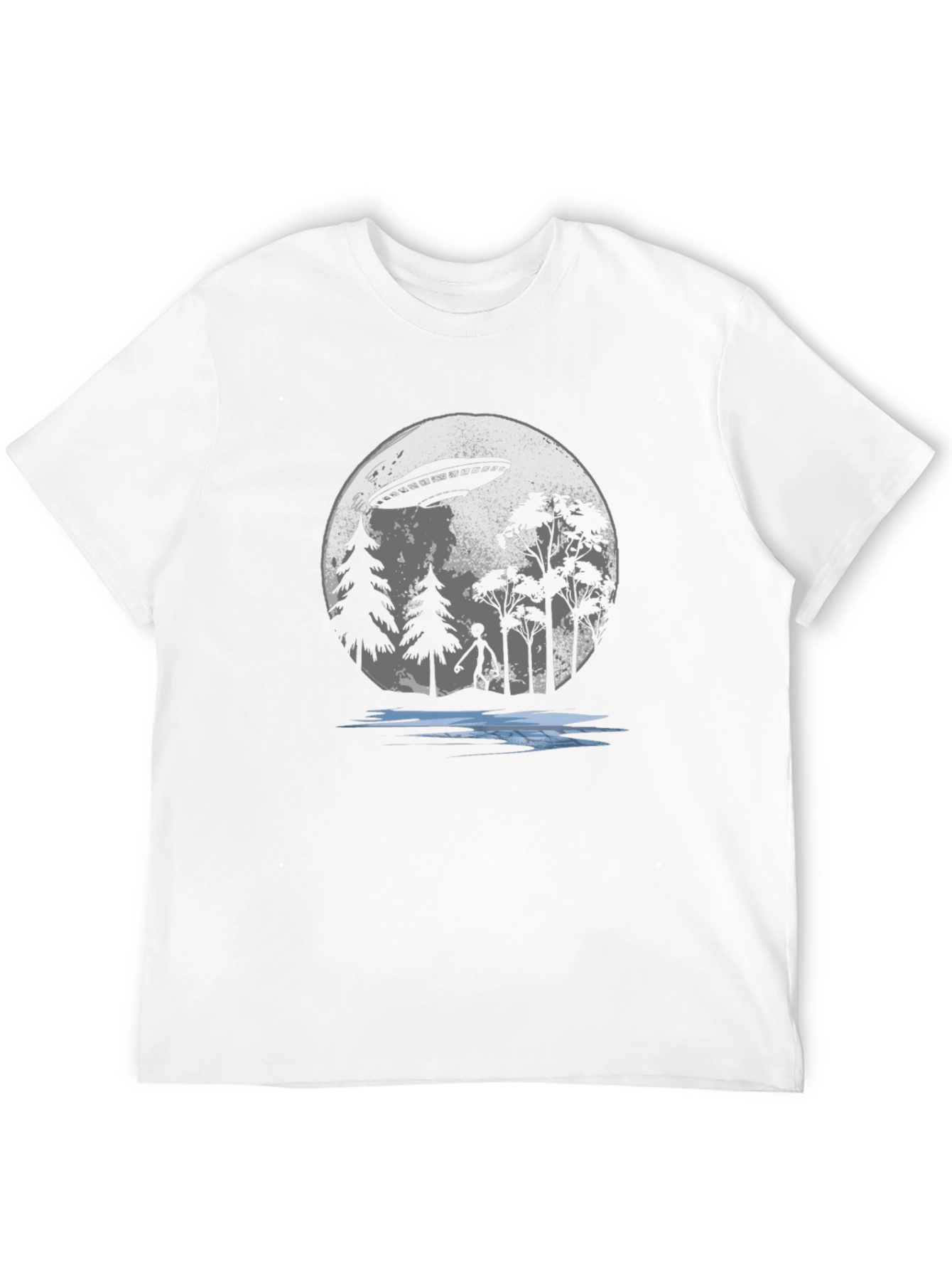 UFO Abduction T-Shirt - Sci-Fi Alien Tee