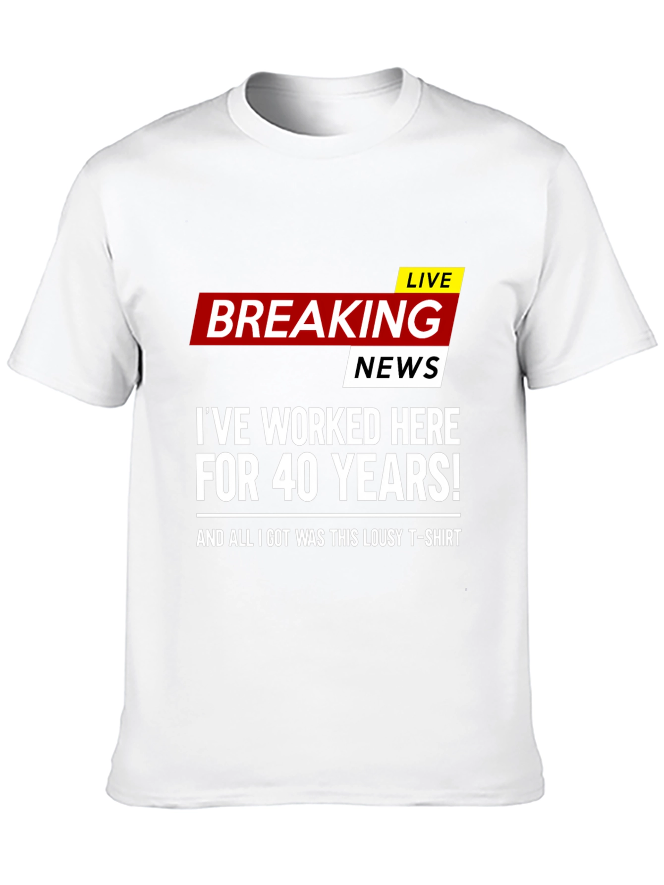 Funny 40 Years Work Anniversary T-Shirt