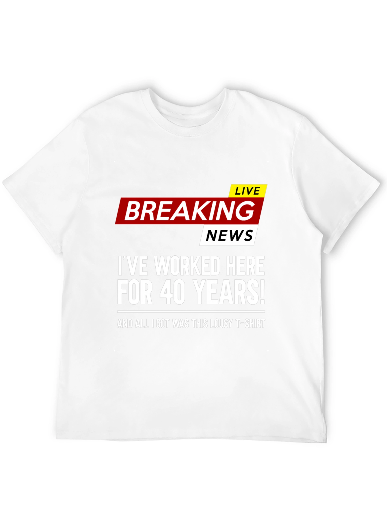 Funny 40 Years Work Anniversary T-Shirt