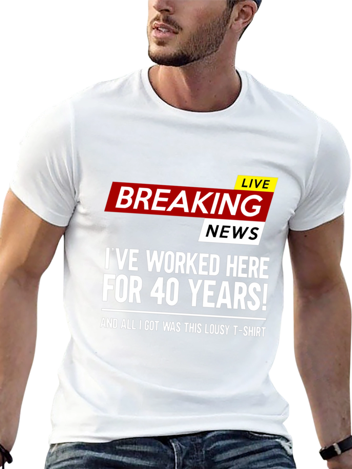 Funny 40 Years Work Anniversary T-Shirt