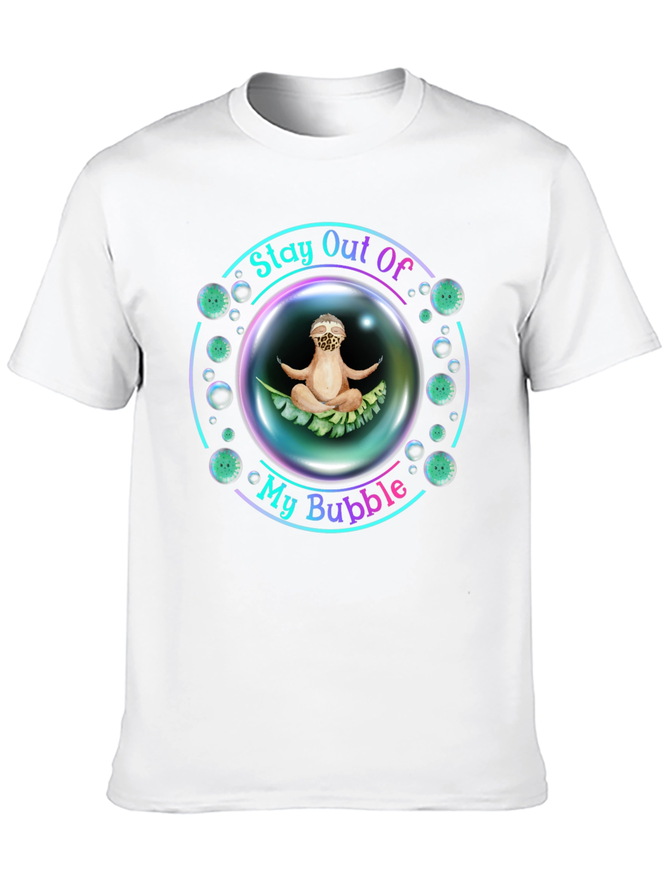Stay Out Of My Bubble Graphic Tee
