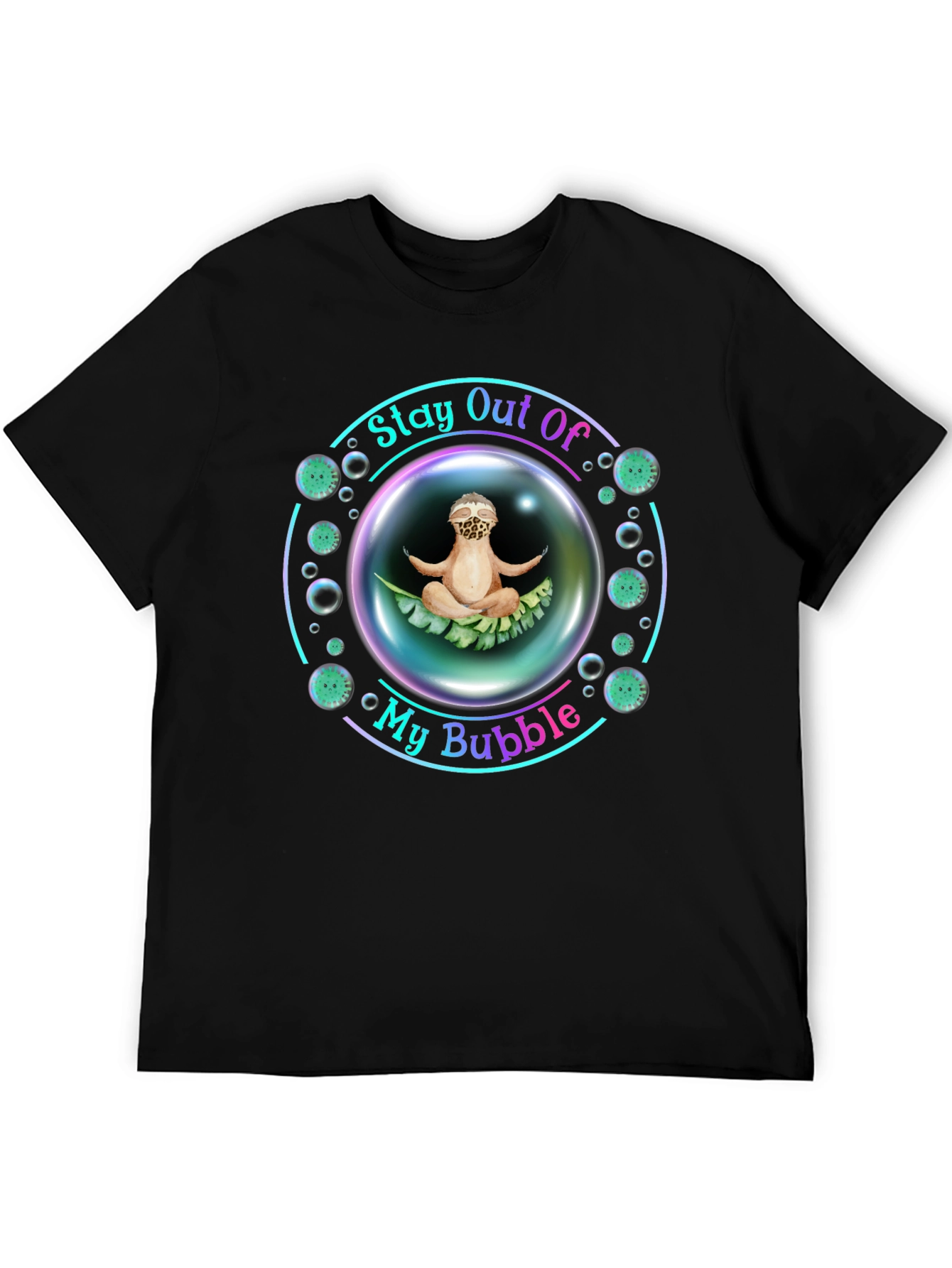 Stay Out Of My Bubble Graphic Tee