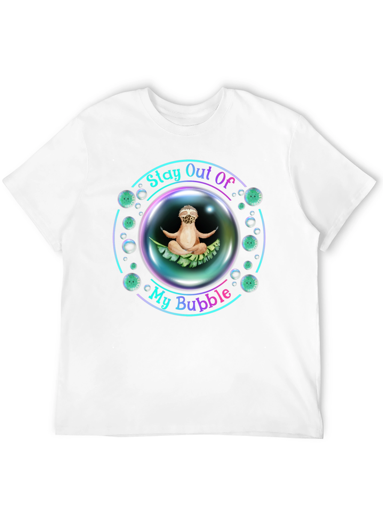 Stay Out Of My Bubble Graphic Tee
