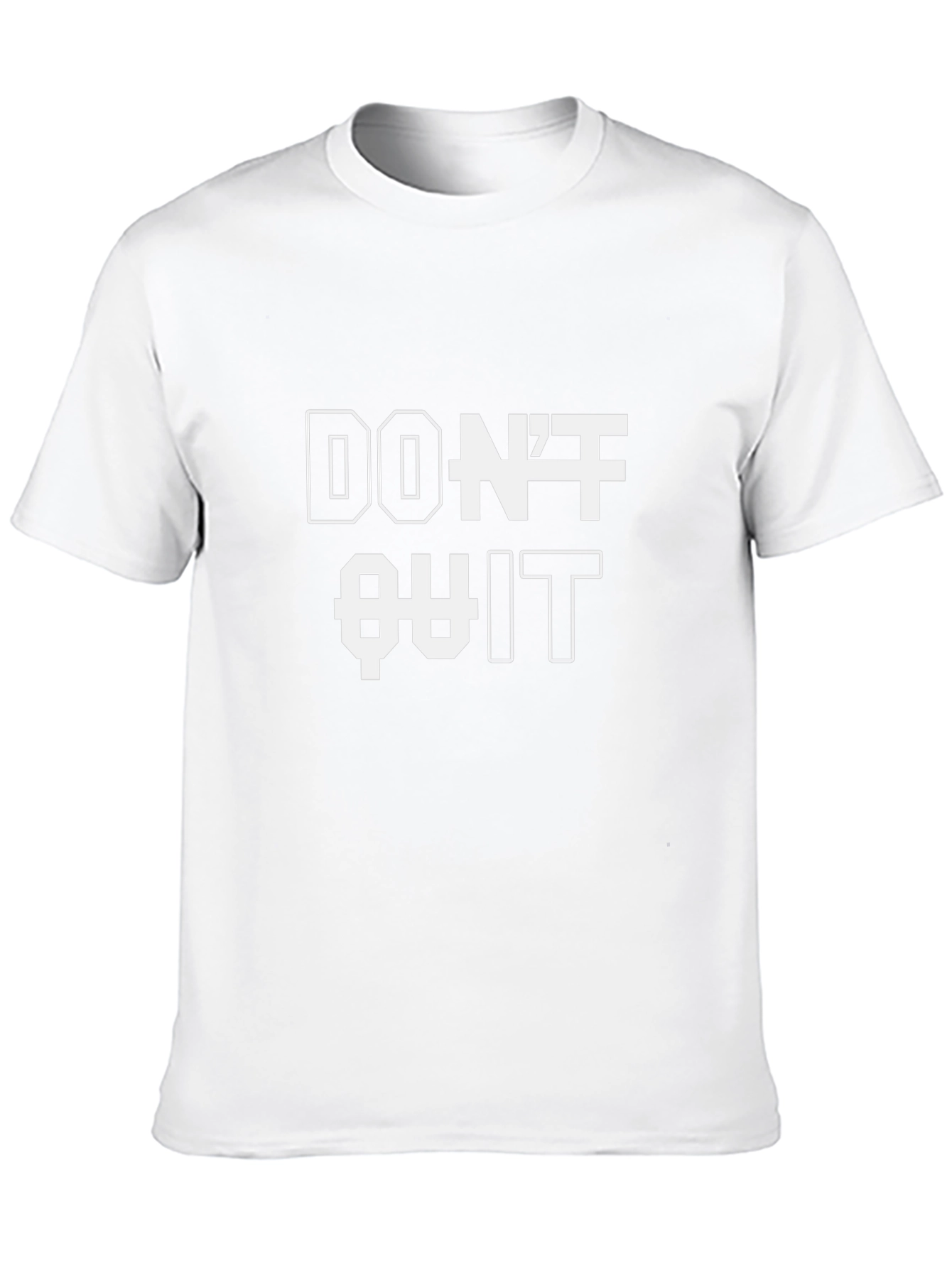 Motivational Graphic Tee - Dont Quit Do It