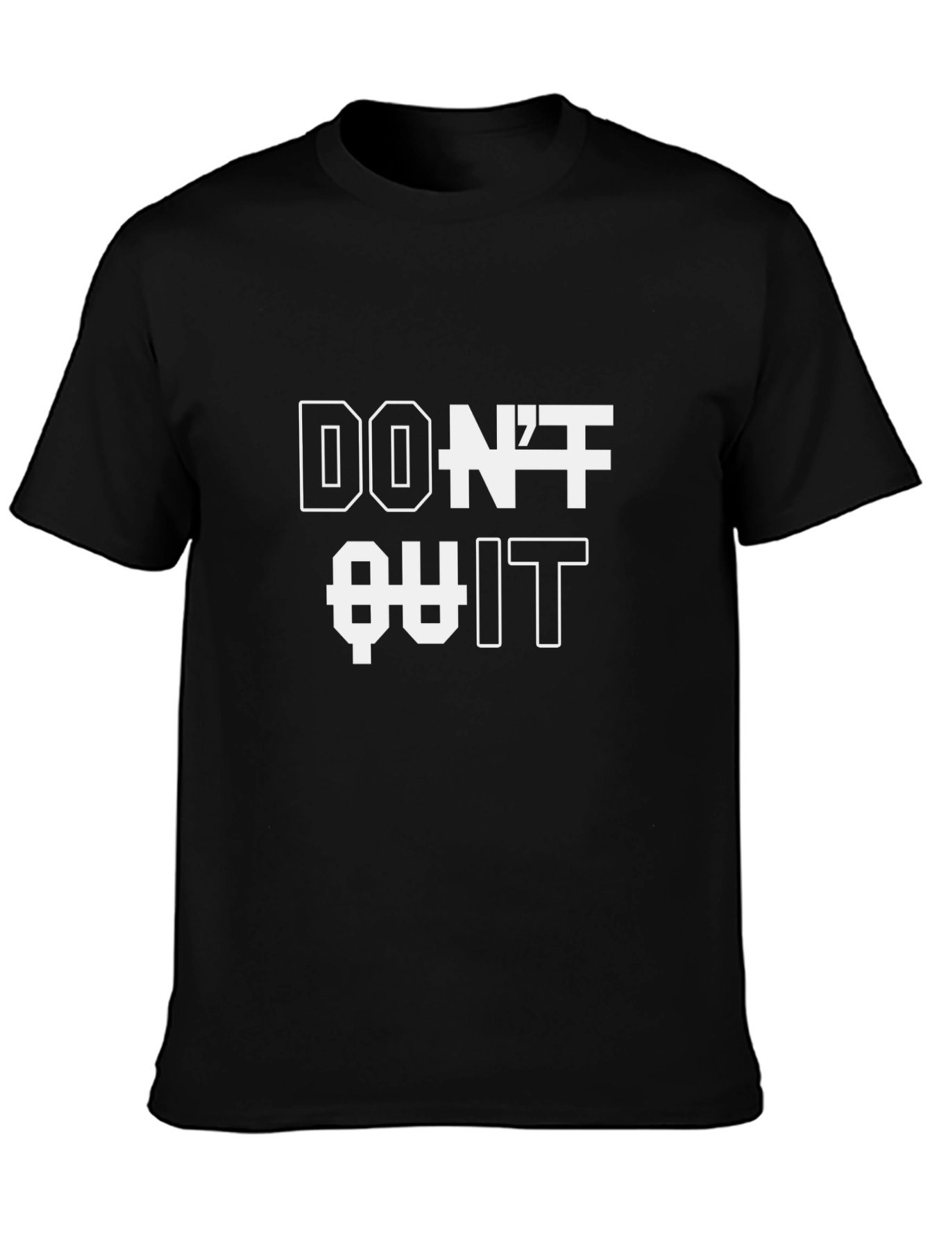 Motivational Graphic Tee - Dont Quit Do It