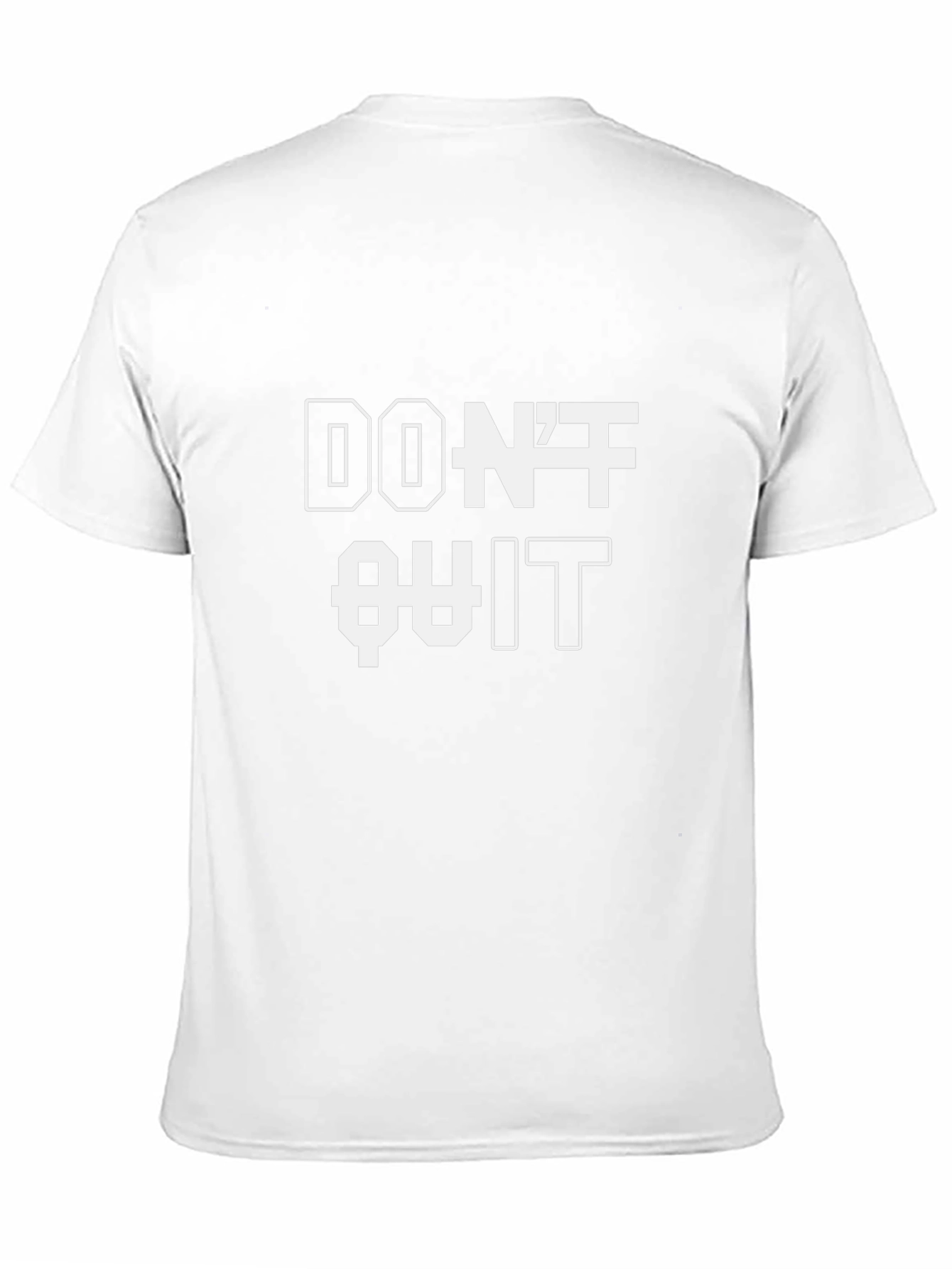 Motivational Graphic Tee - Dont Quit Do It