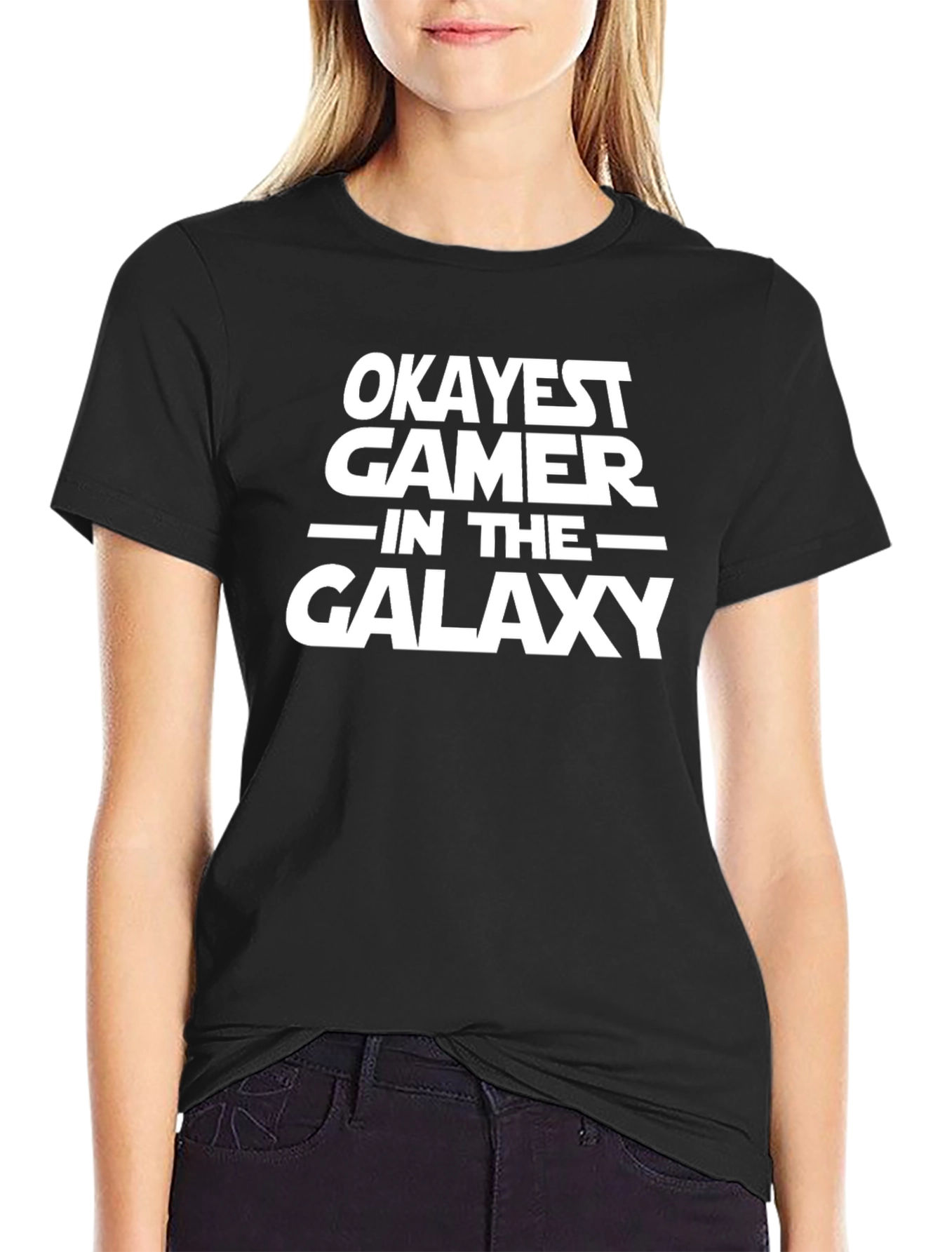 Okayest Gamer in the Galaxy Graphic T-Shirt