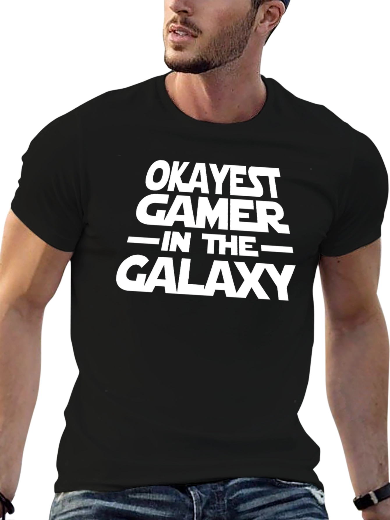 Okayest Gamer in the Galaxy Graphic T-Shirt