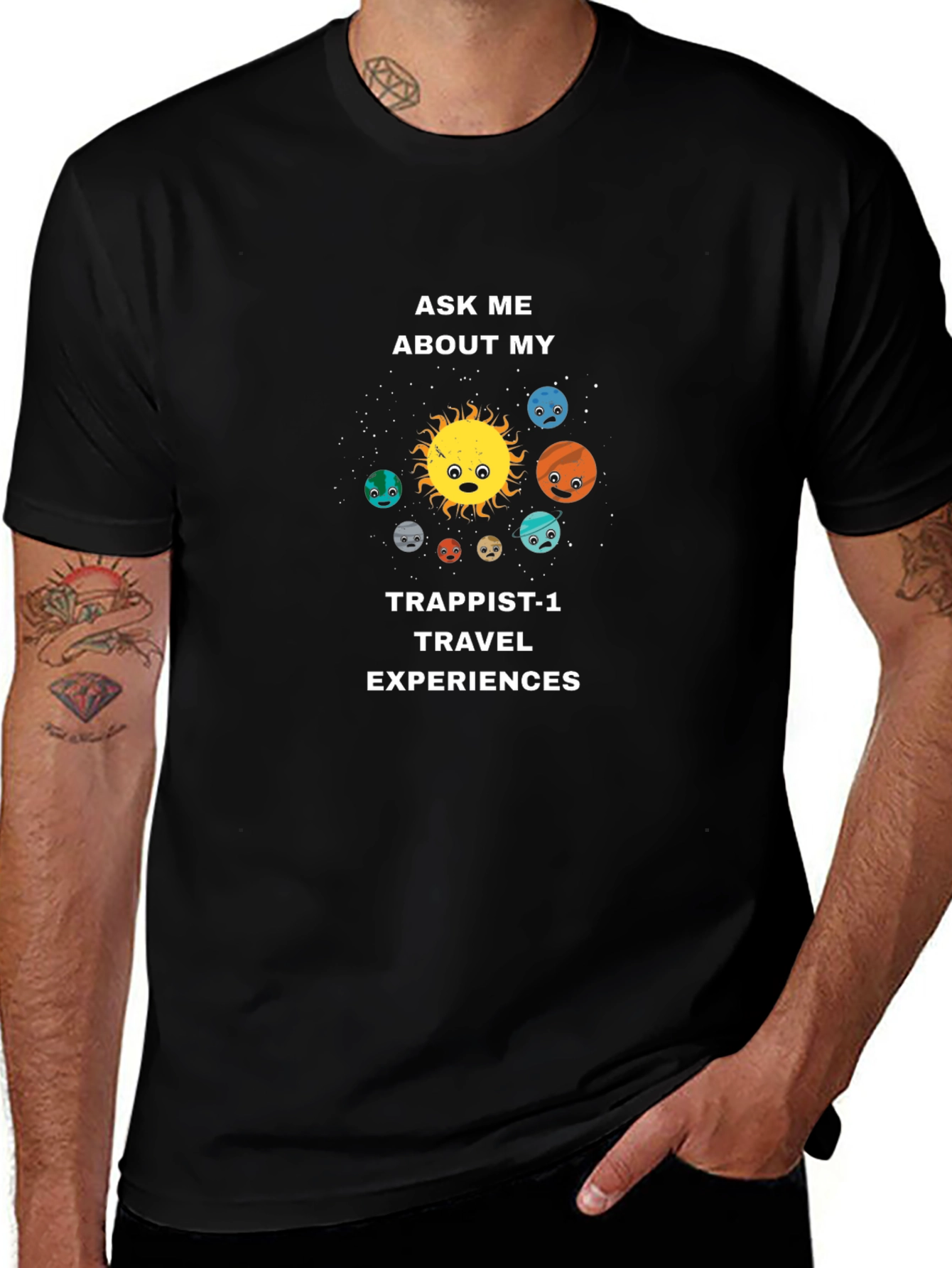 Trappist-1 Travel T-Shirt