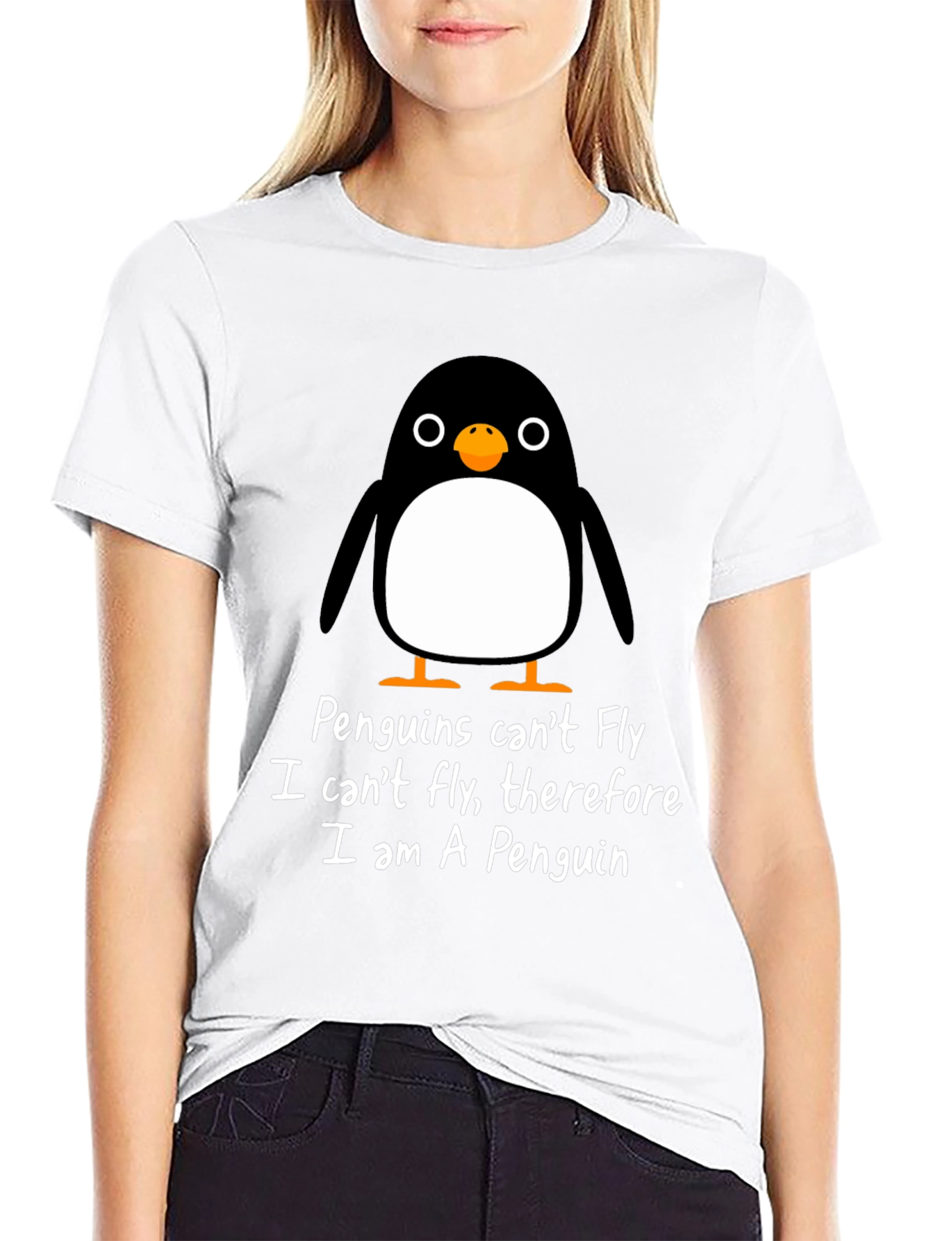 Penguin Logic Funny T-Shirt