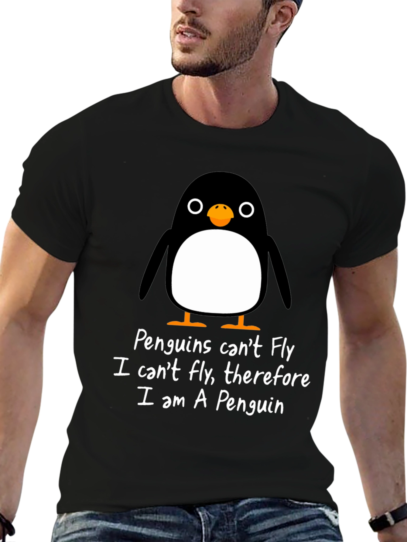 Penguin Logic Funny T-Shirt