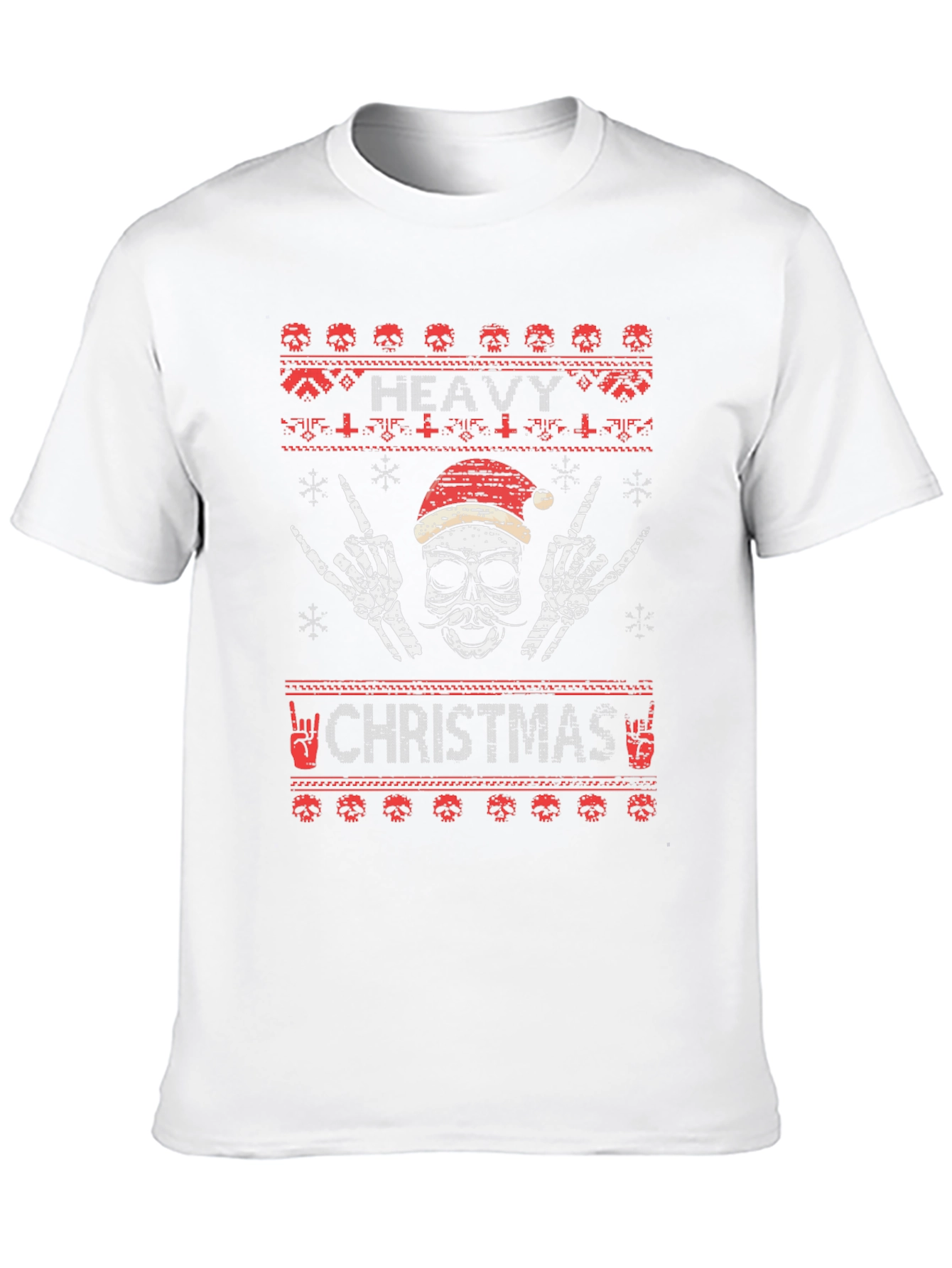 Heavy Metal Christmas Graphic T-Shirt