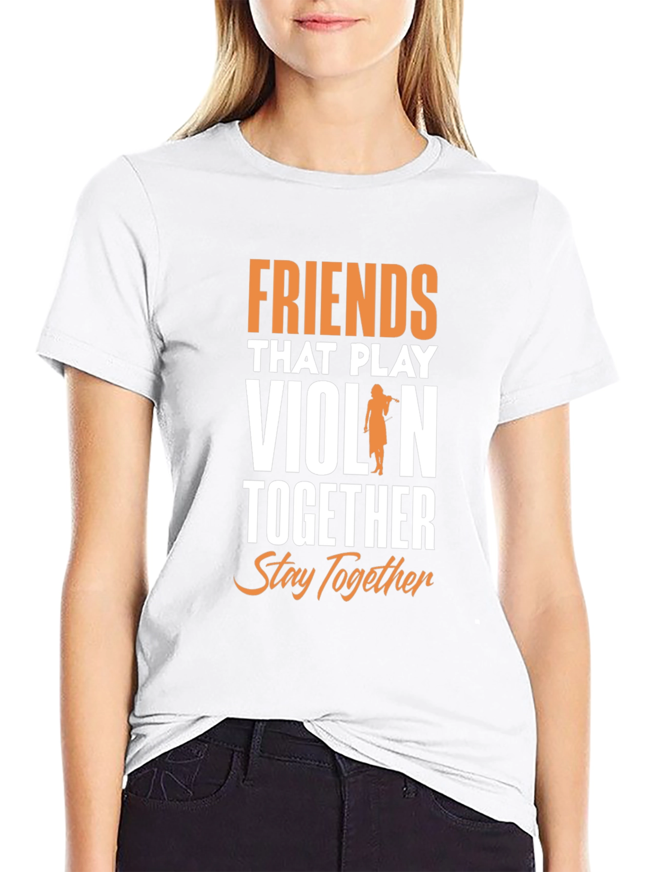 Friends Who Play Violin T-Shirt: Music Lover Tee