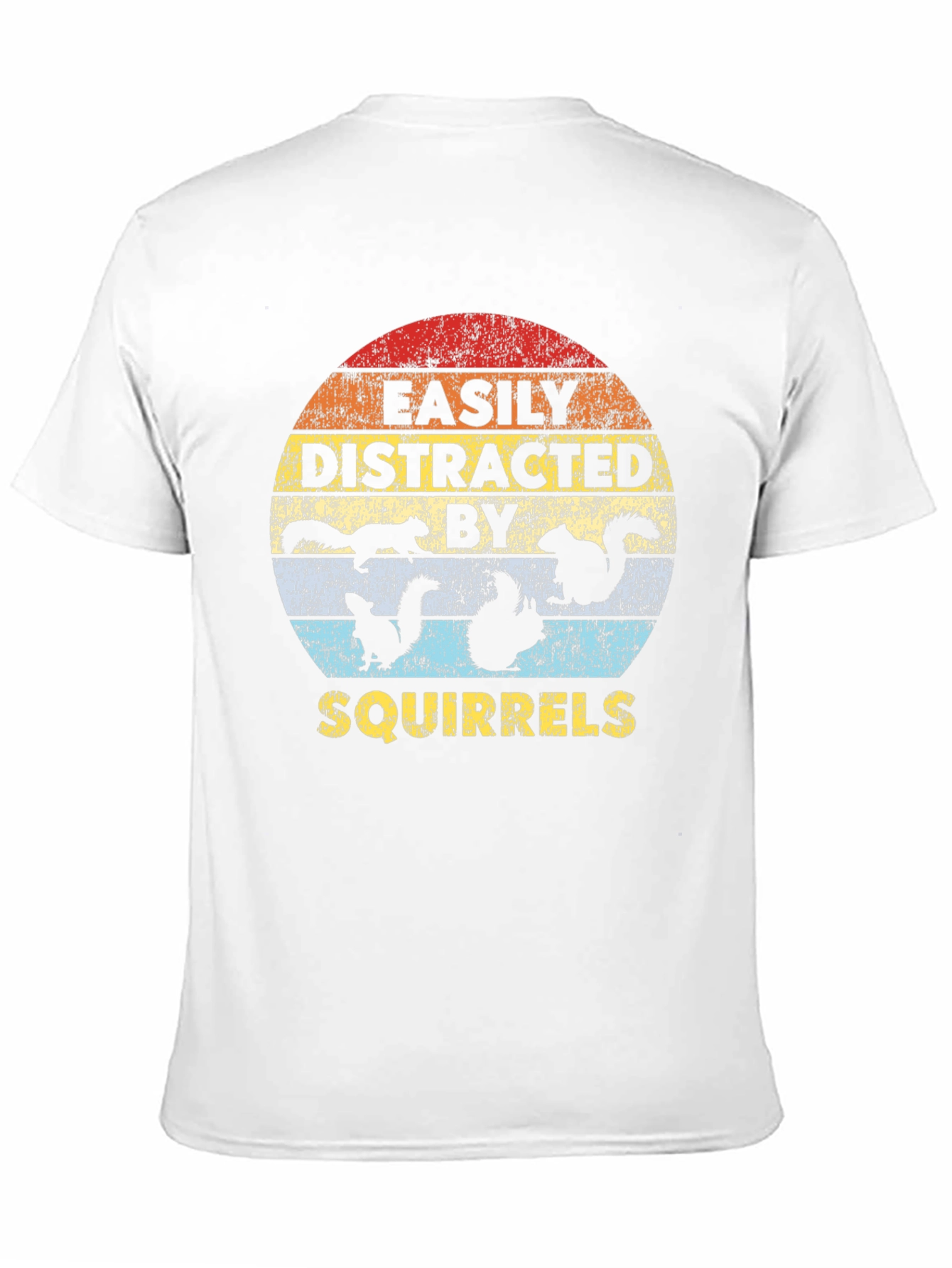 Easily Distracted by Squirrels T-Shirt