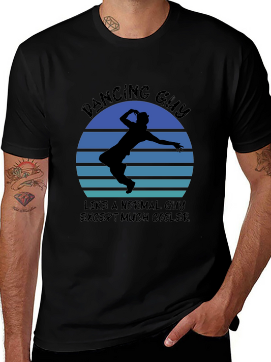 Dancing Guy Graphic Tee - Cool & Comfy Style