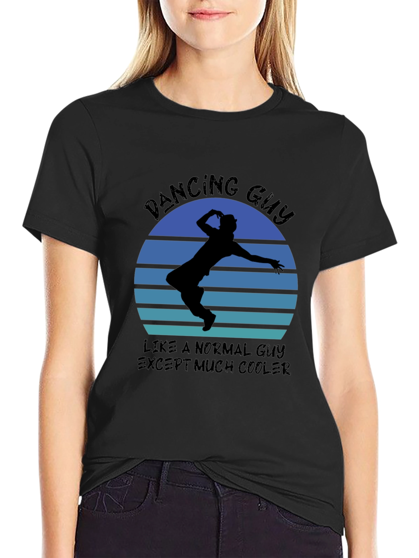 Dancing Guy Graphic Tee - Cool & Comfy Style