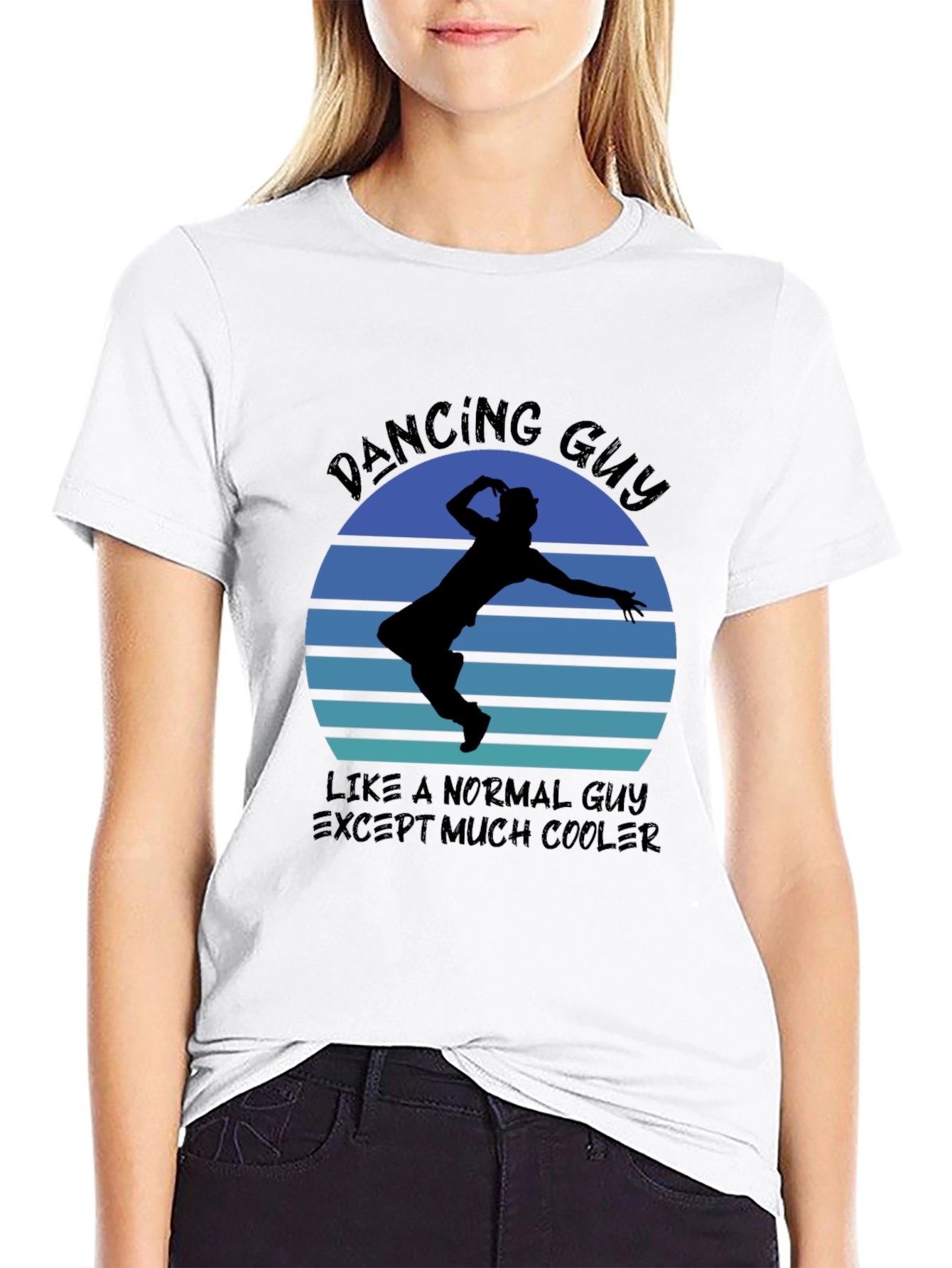 Dancing Guy Graphic Tee - Cool & Comfy Style