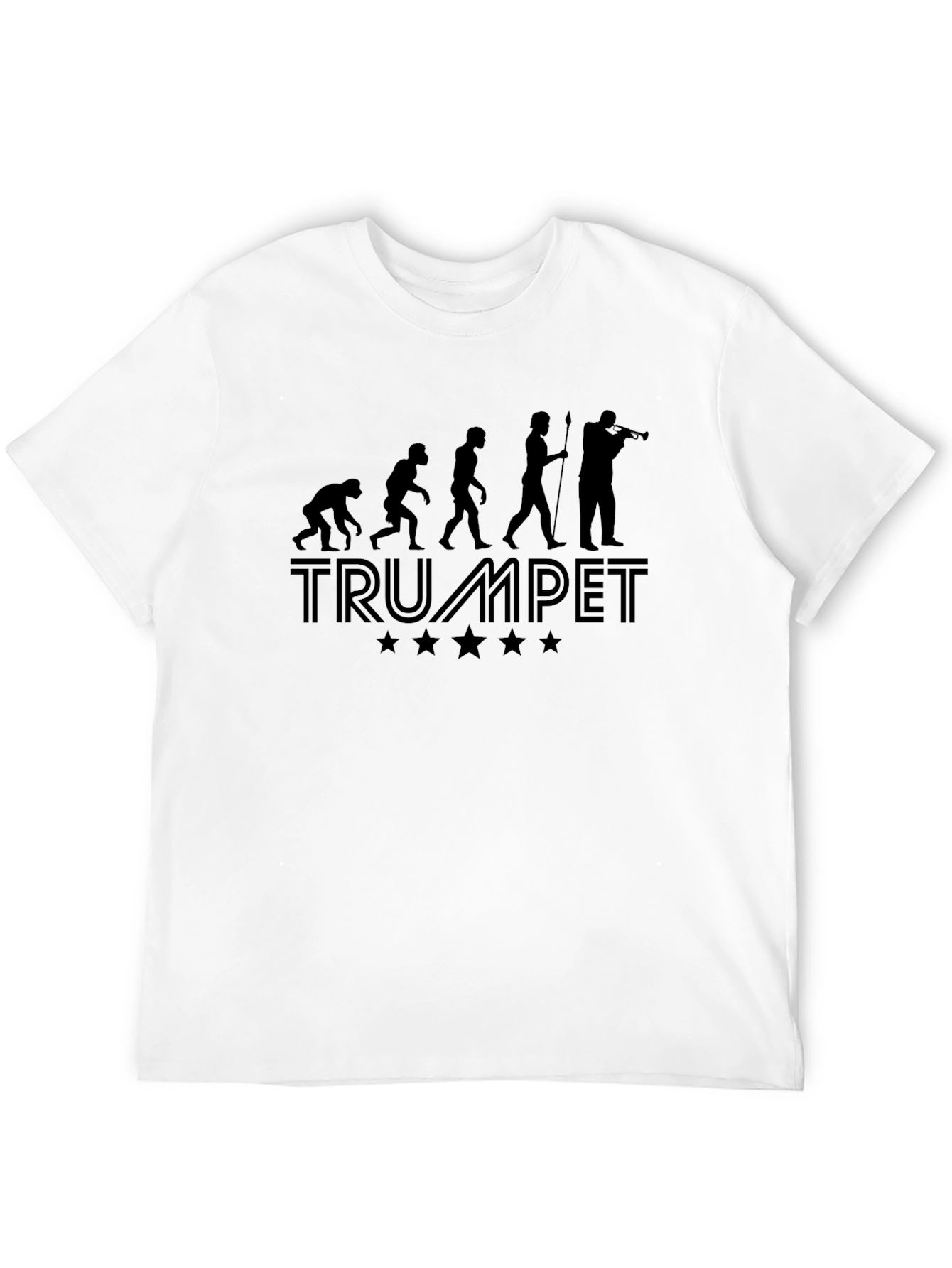 Trumpet Evolution T-Shirt - Musician Tee