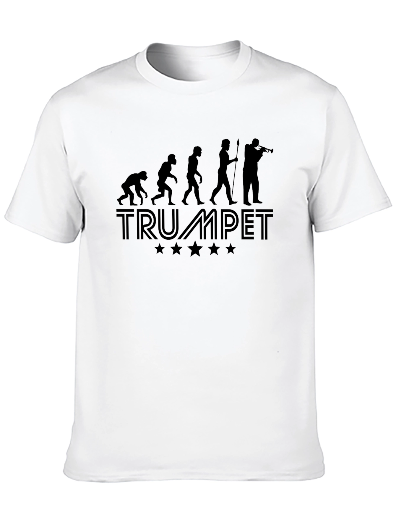 Trumpet Evolution T-Shirt - Musician Tee
