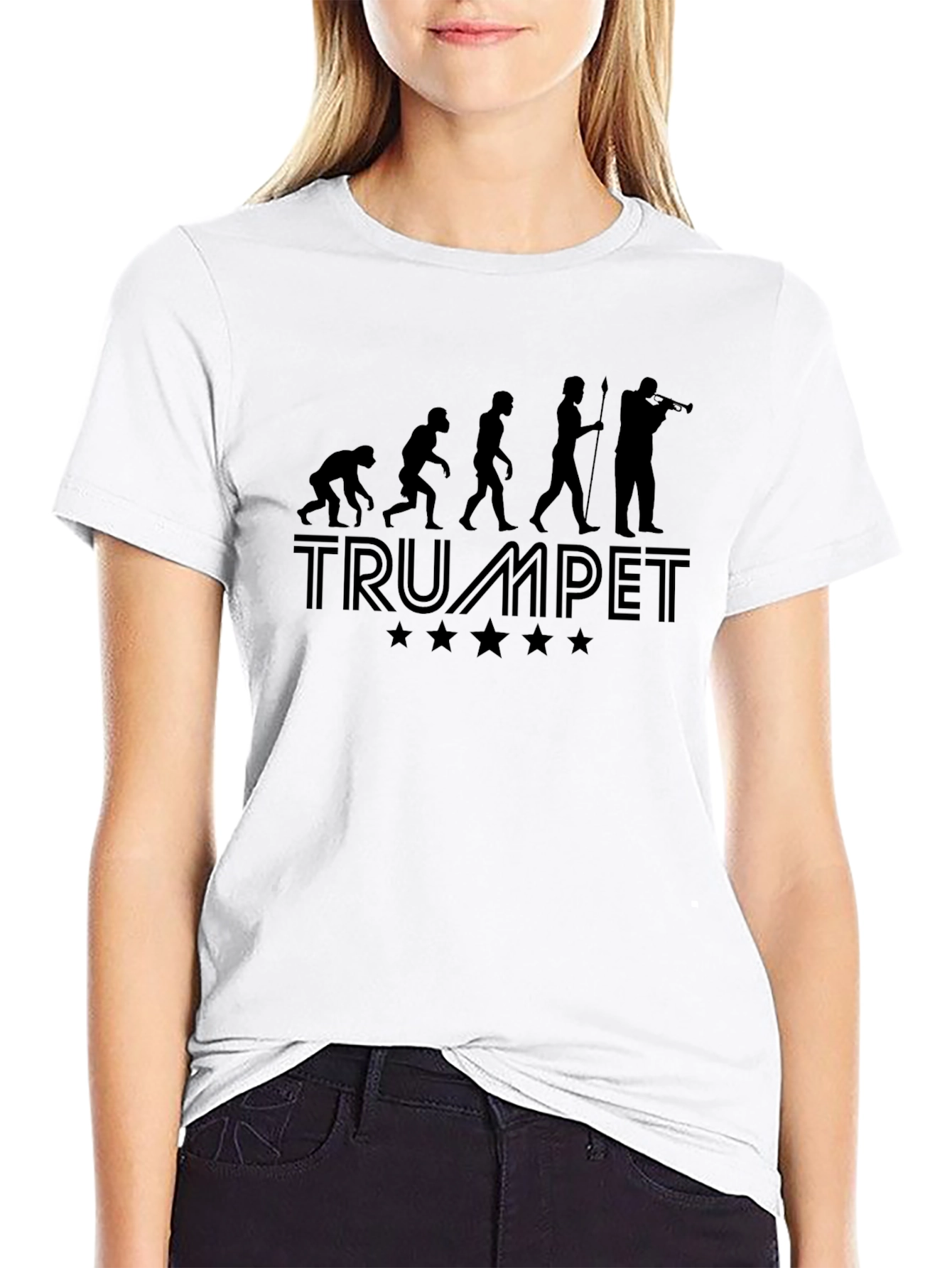 Trumpet Evolution T-Shirt - Musician Tee