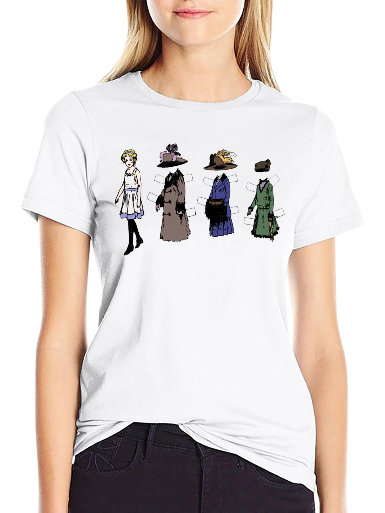 Paper Doll Outfit T-Shirt