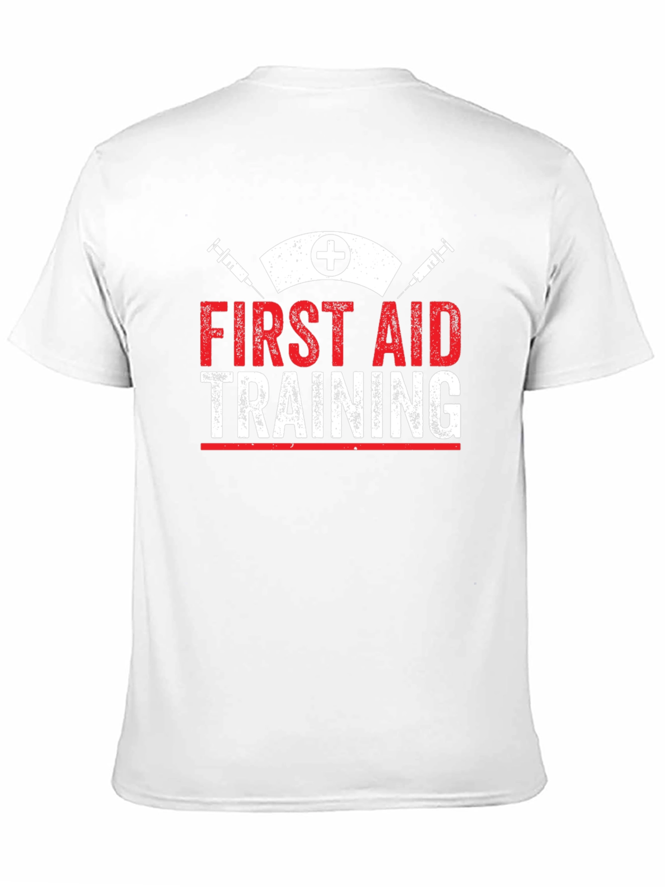 First Aid Training Black T-Shirt
