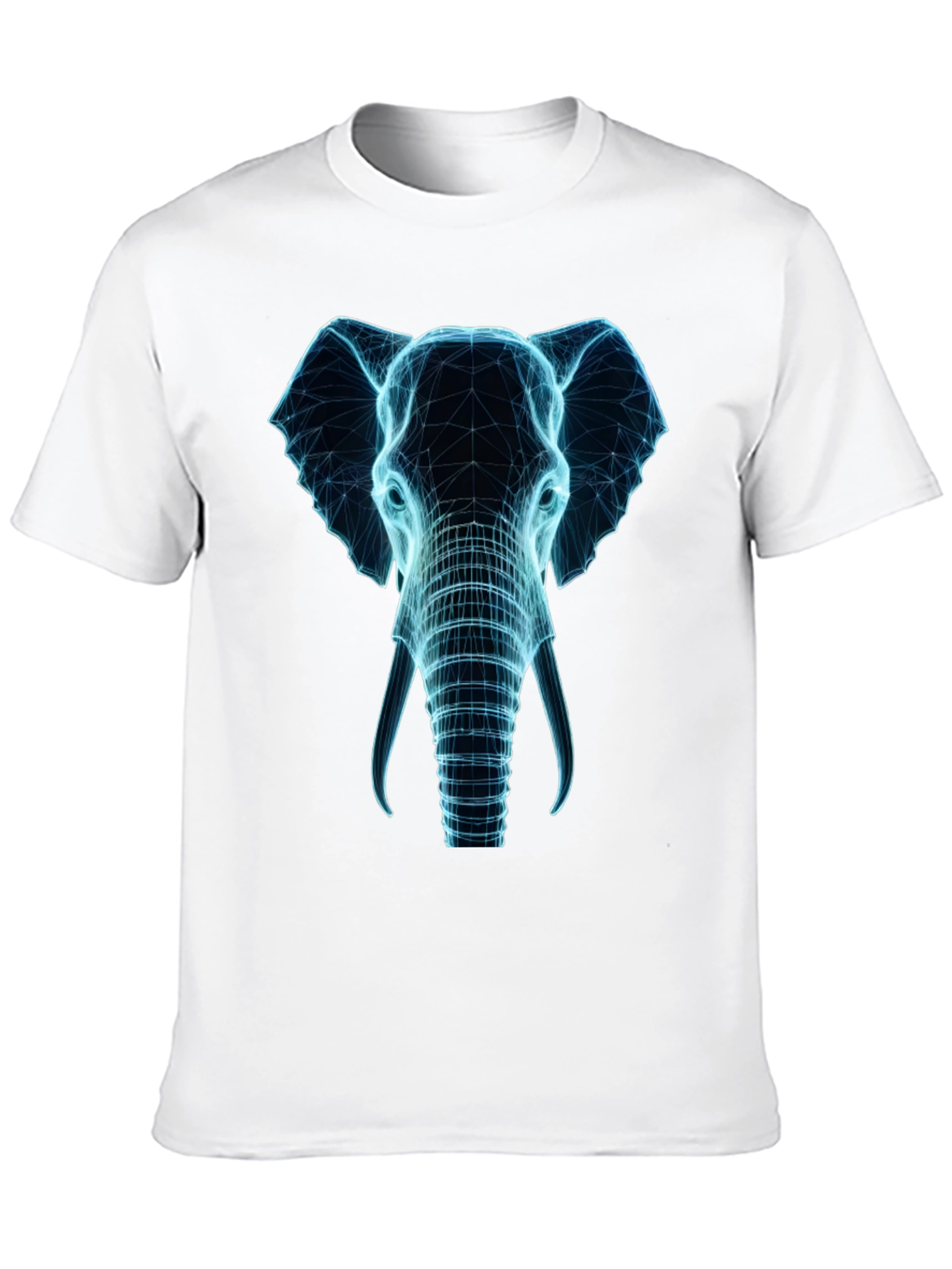 Electric Elephant Graphic Tee - Black