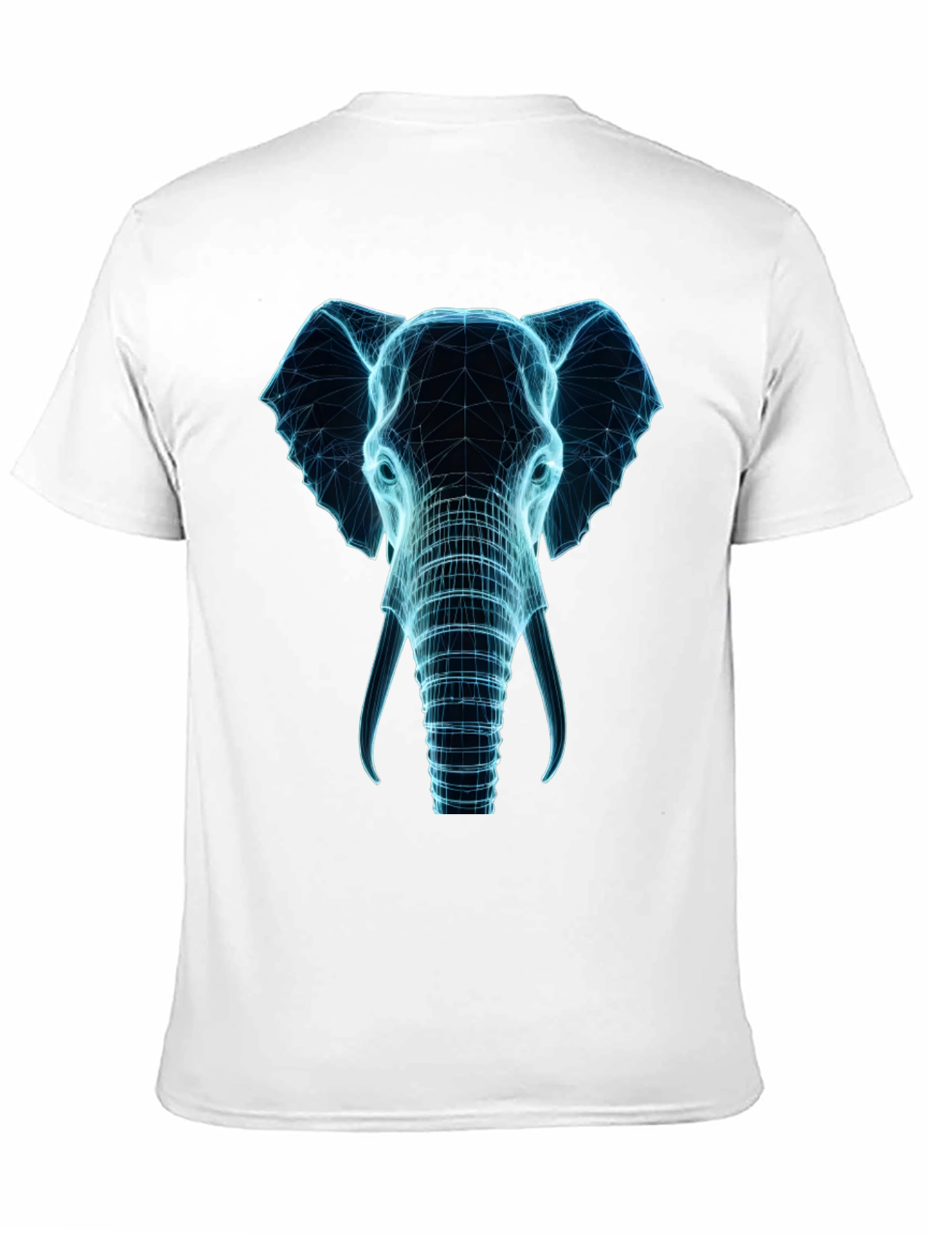 Electric Elephant Graphic Tee - Black