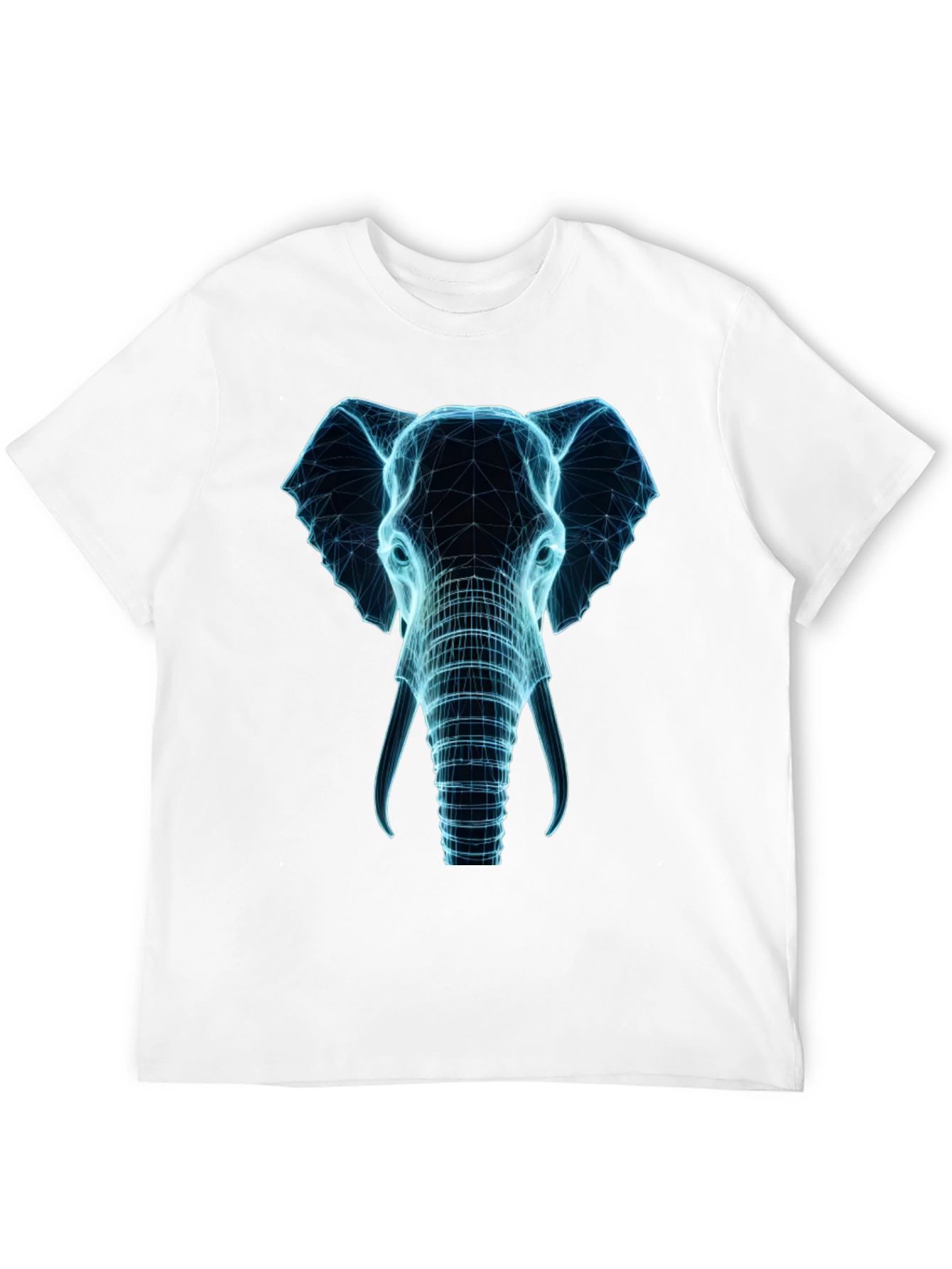 Electric Elephant Graphic Tee - Black