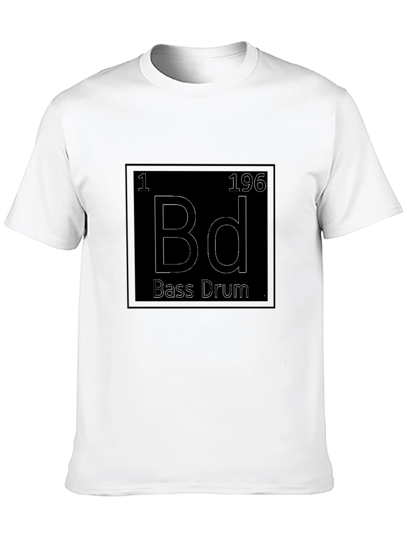 Bass Drum Element T-Shirt - Music Lover Tee